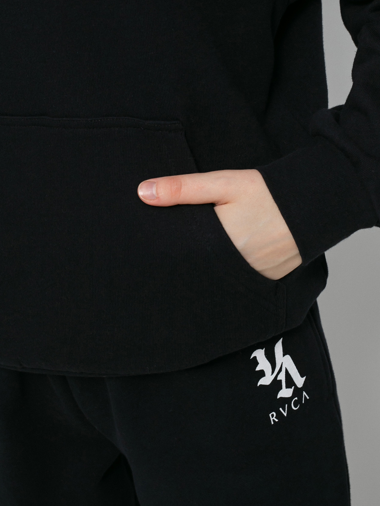 RVCA Mash Up HD Hoodie Wmn (black)