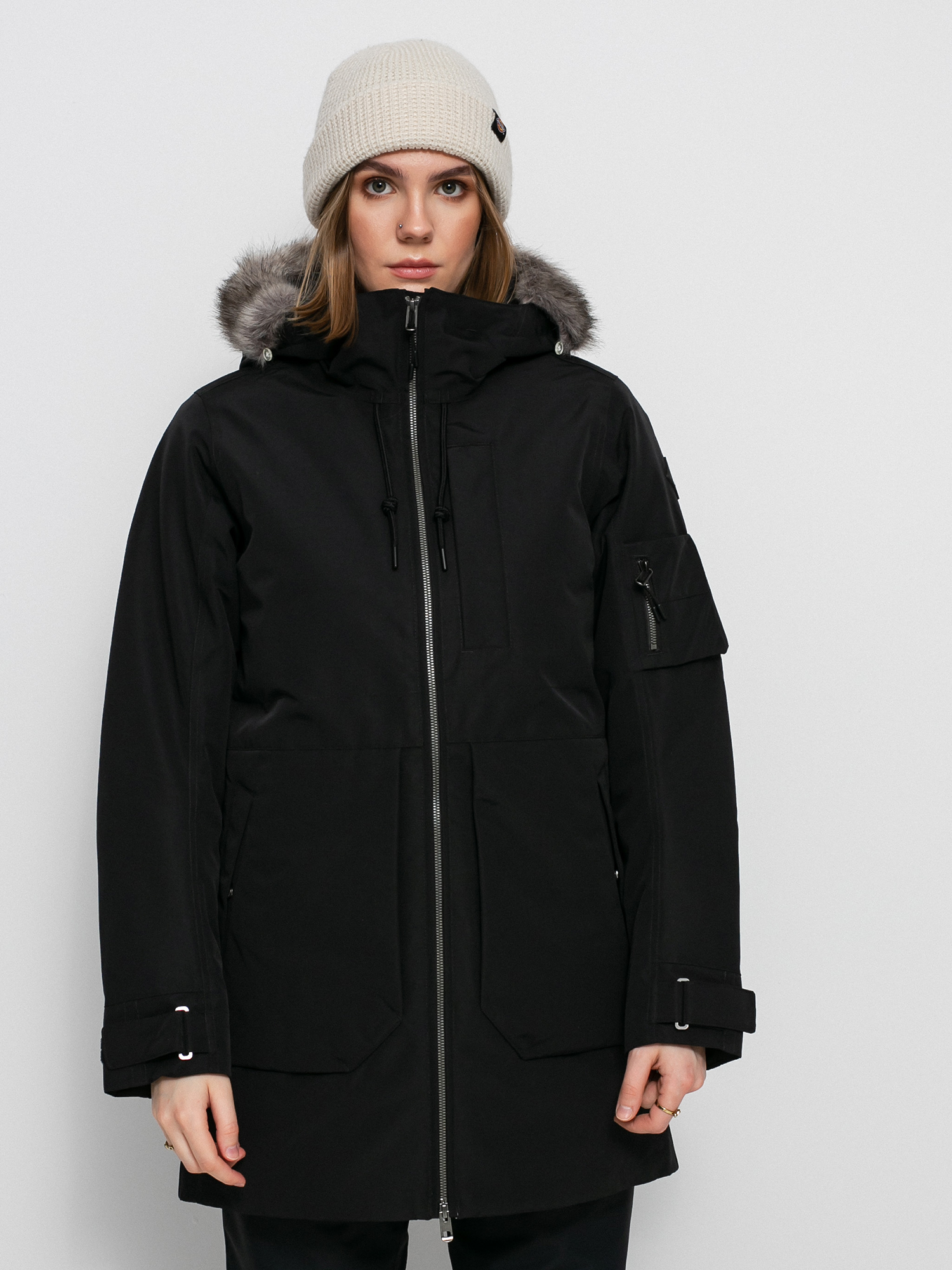 Burton Saxton Parka Jacket Wmn (true black)