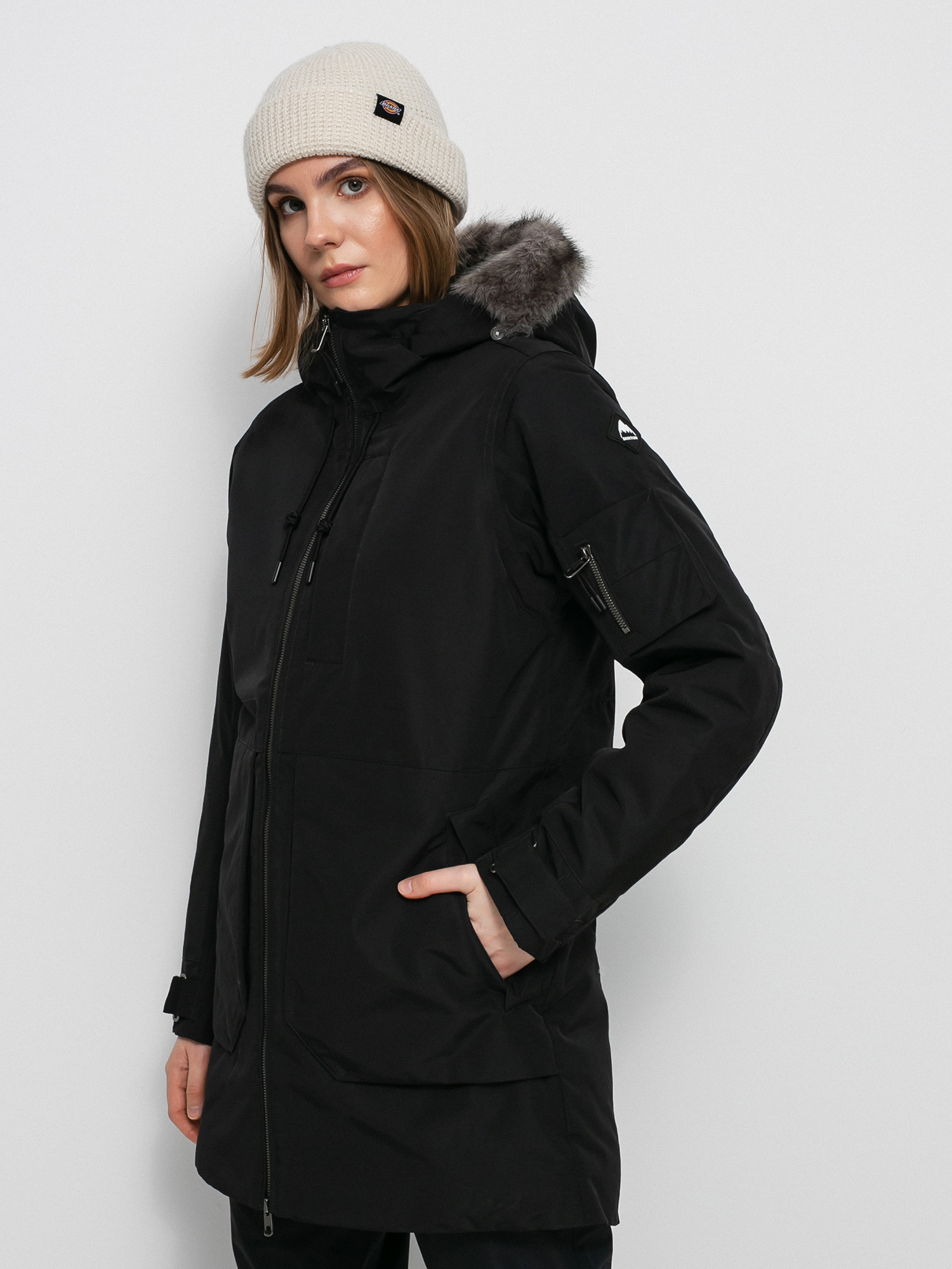 Burton Saxton Parka Jacket Wmn (true black)