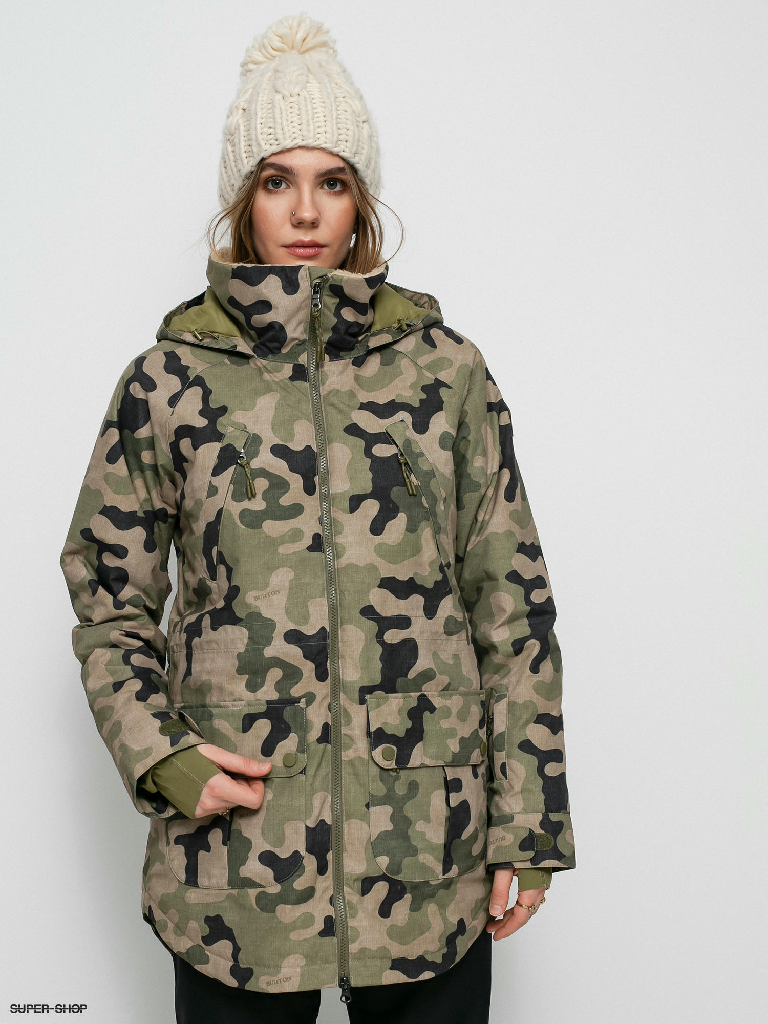 Burton womens shop camo jacket