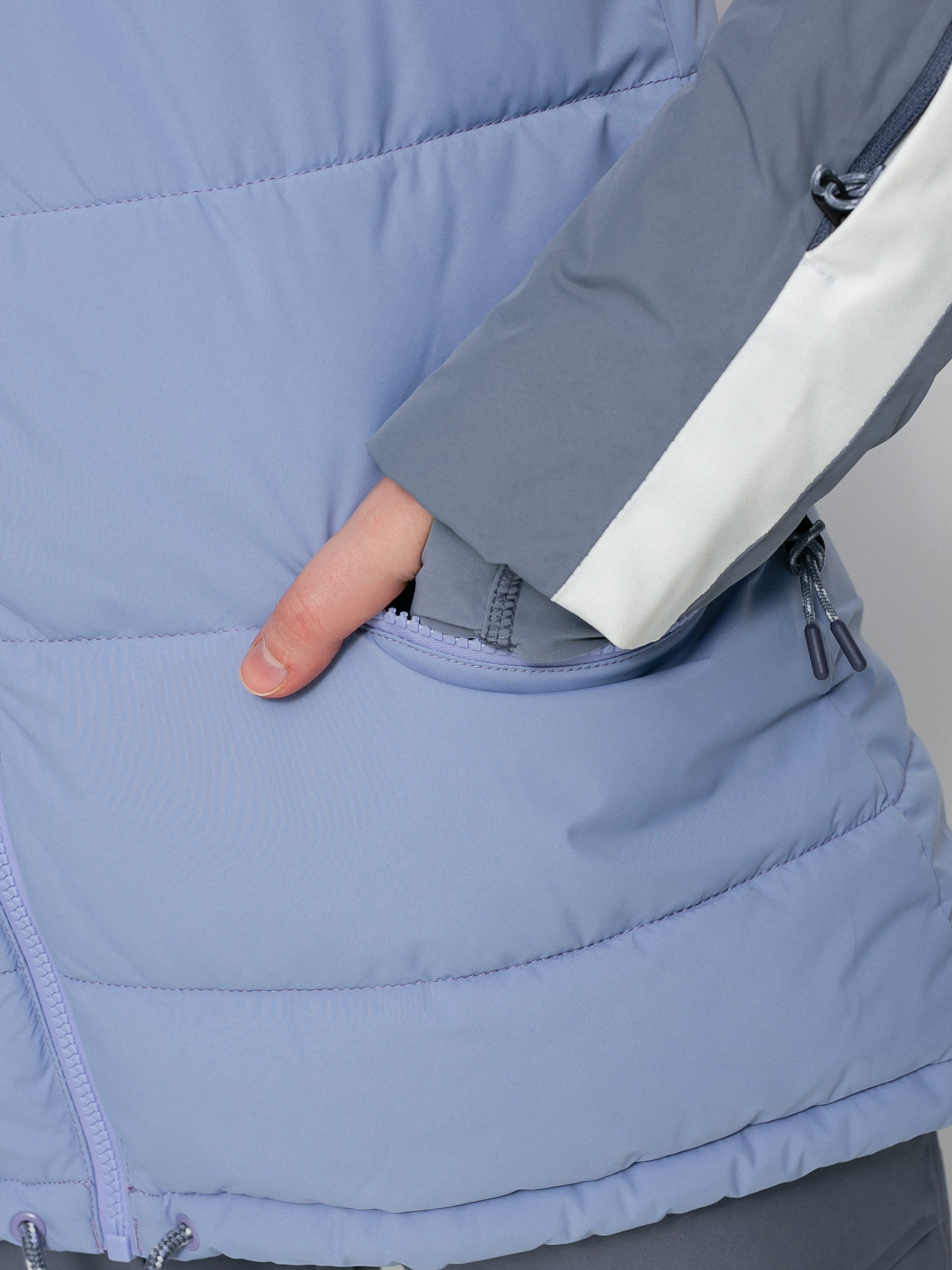 Womens Burton Keelan Snowboard jacket (foxglove violet/folkstone gray)