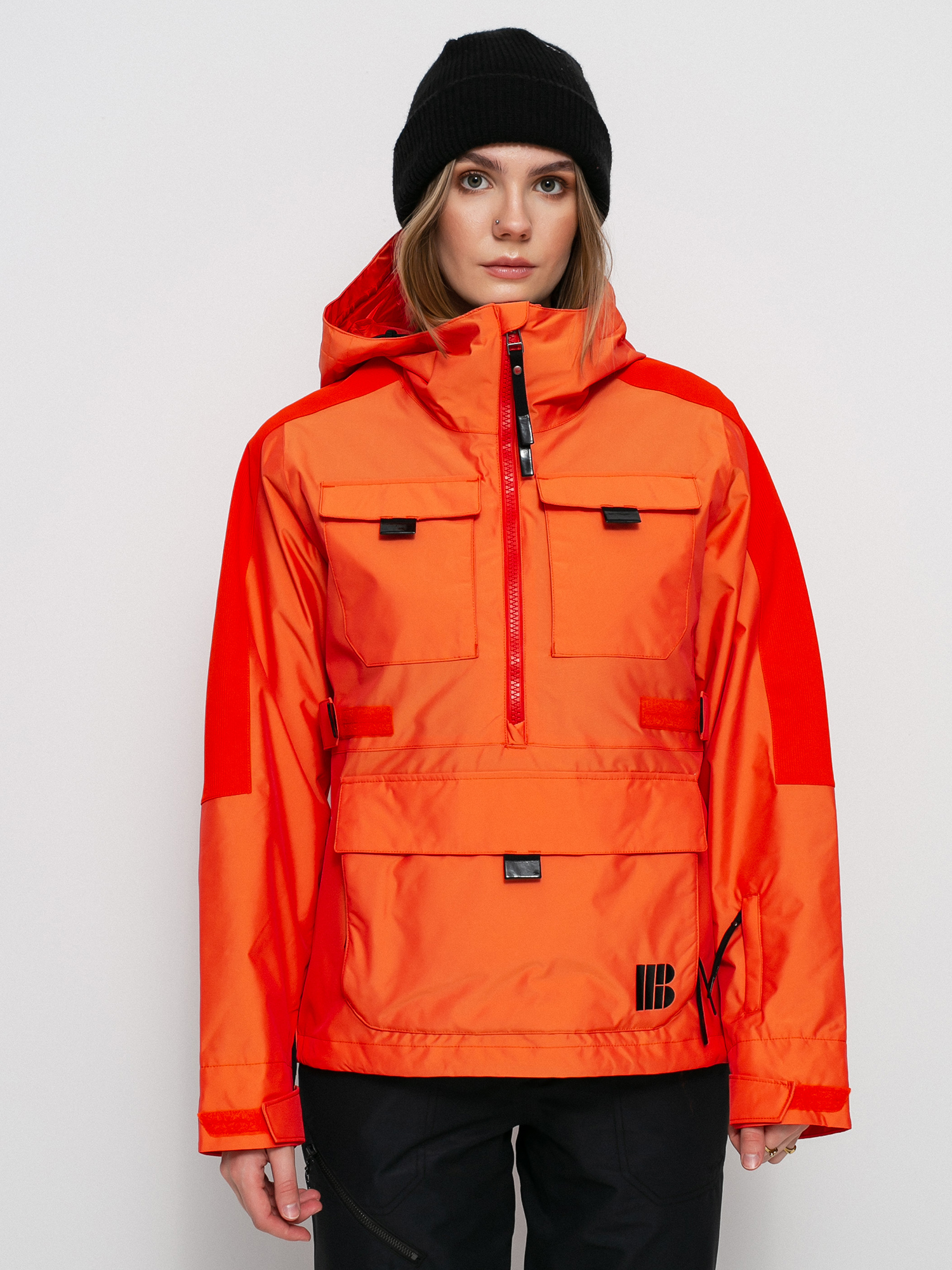 Womens Burton Amora Anorak Snowboard jacket (orange com)