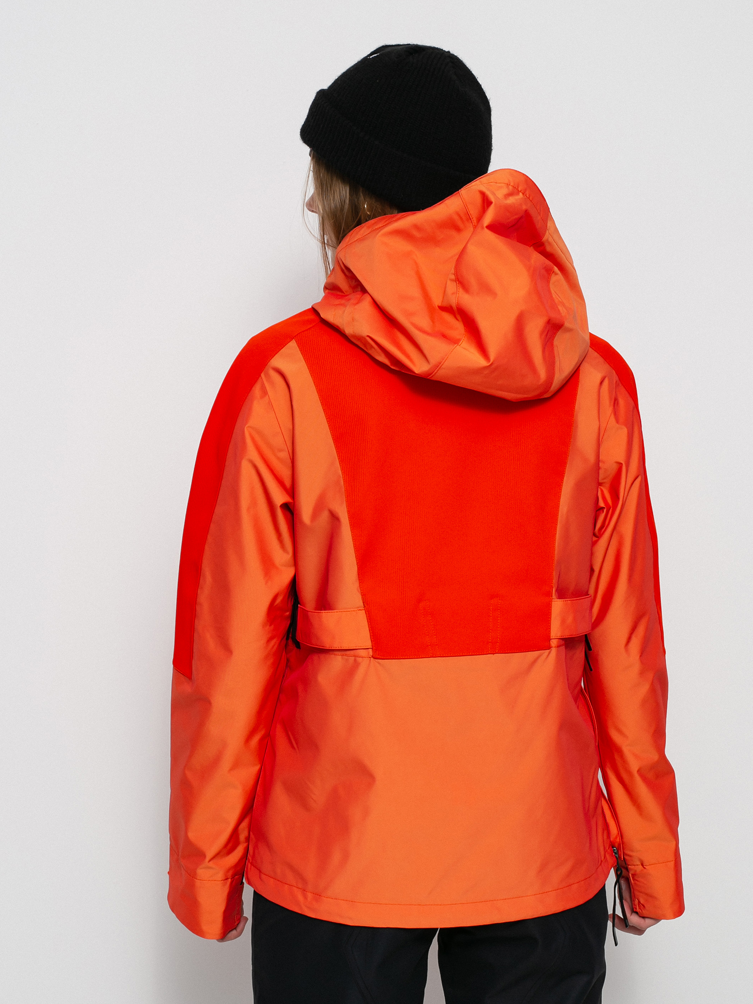 Womens Burton Amora Anorak Snowboard jacket (orange com)