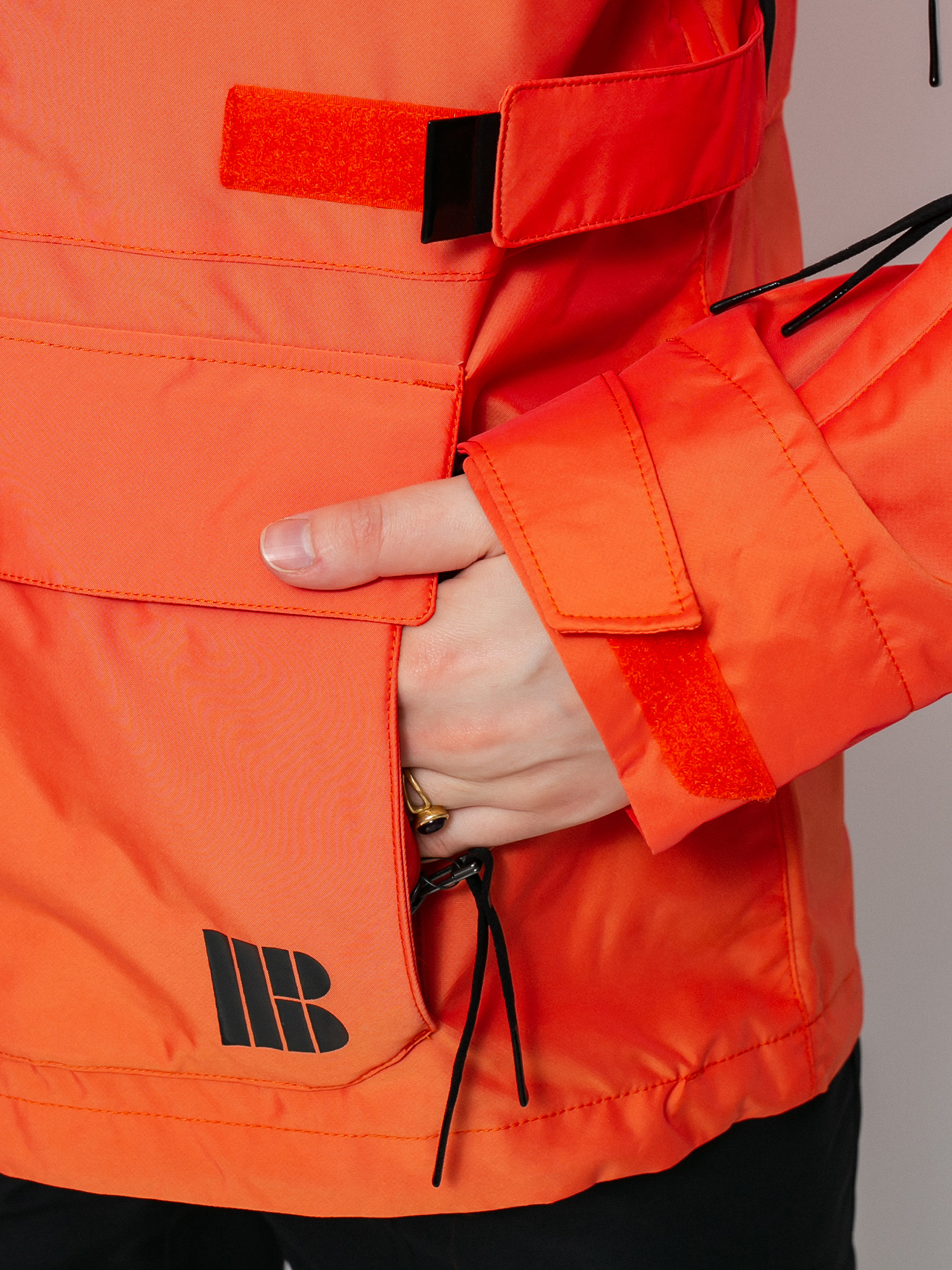 Womens Burton Amora Anorak Snowboard jacket (orange com)