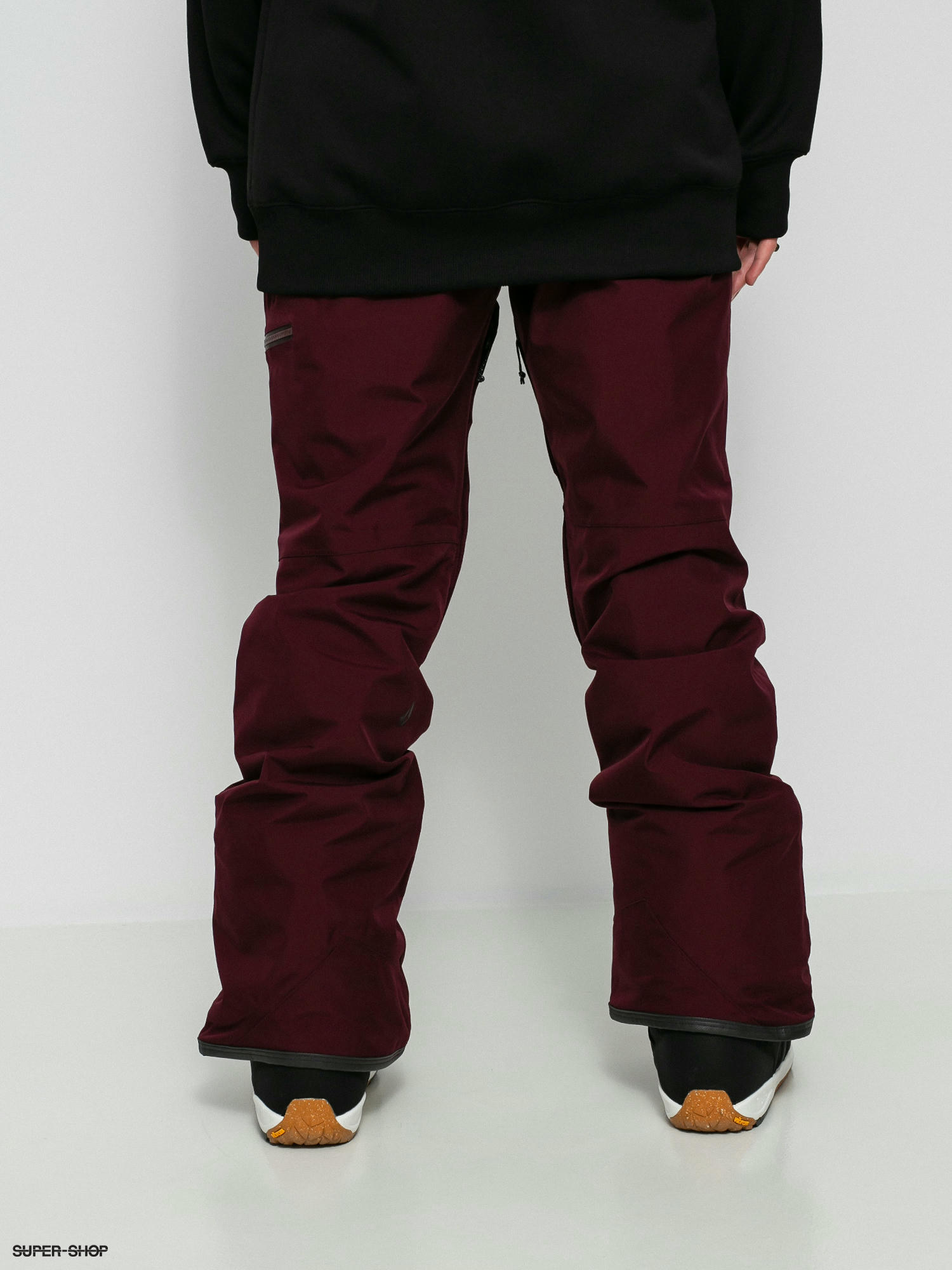 maroon snowboard pants