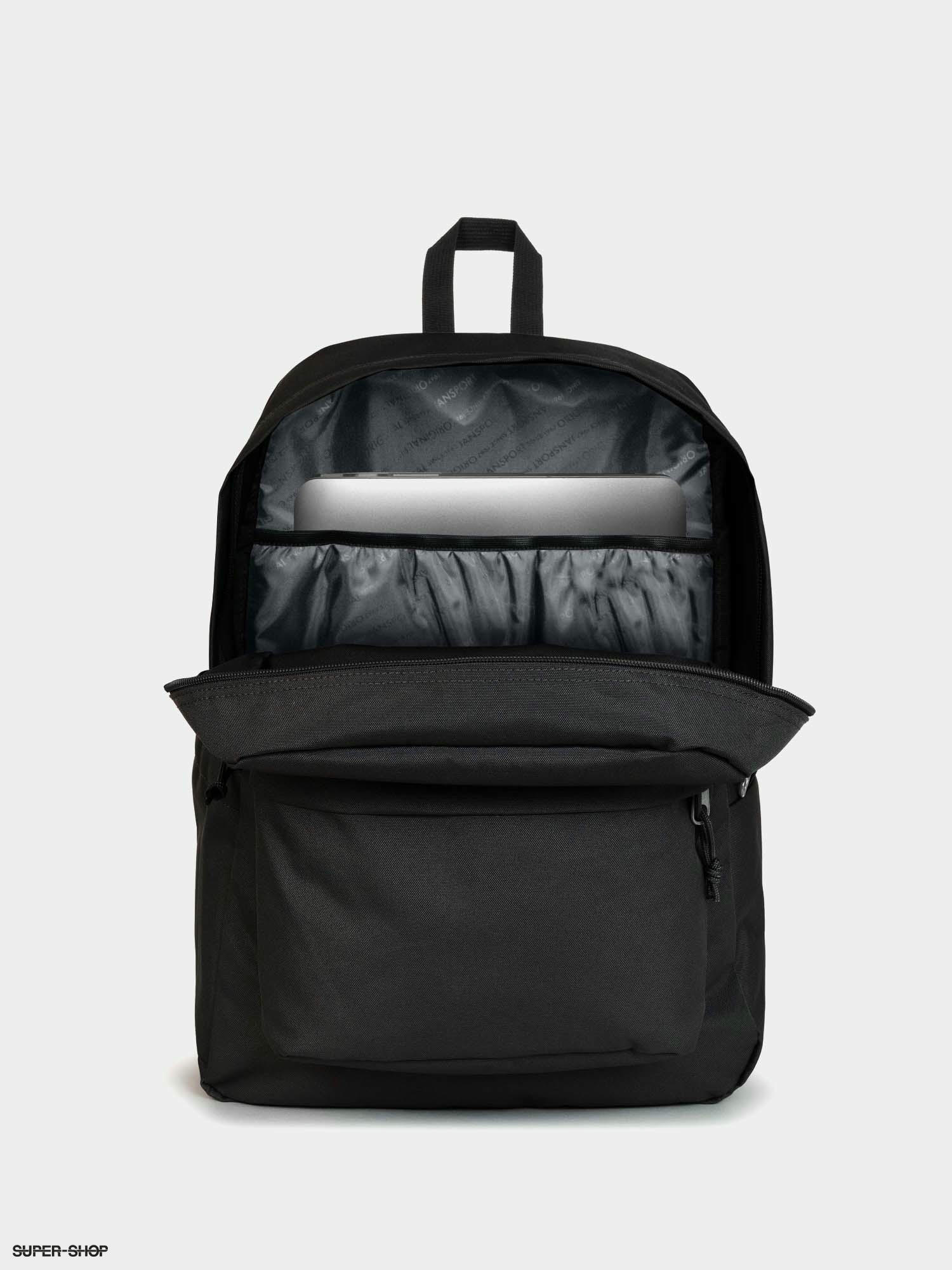 Jansport superbreak cheap backpack black