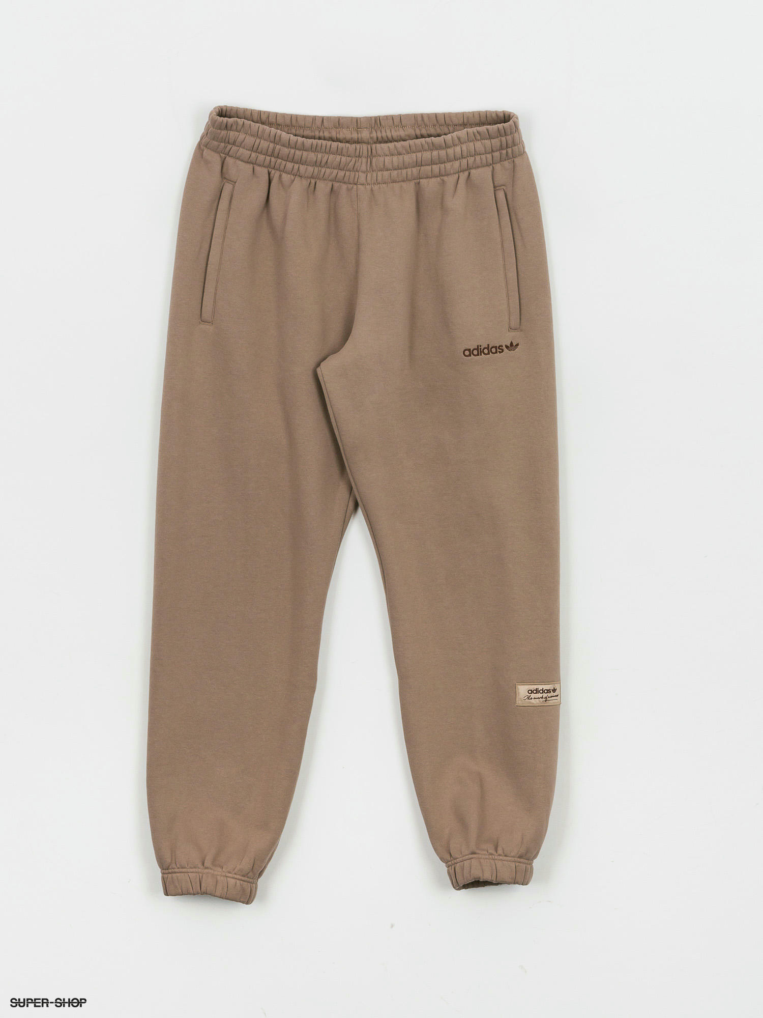 adidas Originals TRF Linear Pants (chalky brown) | Turnhosen