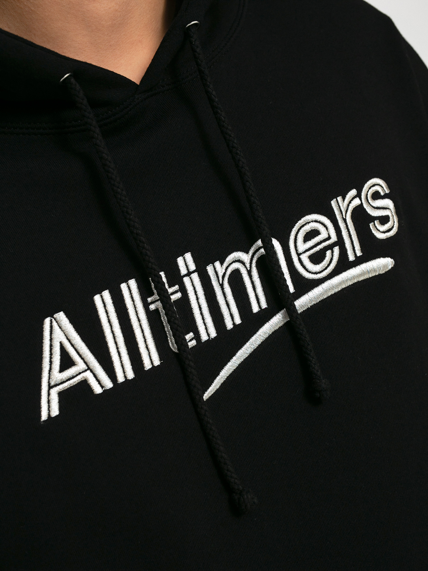 Alltimers Estate Embroidered HD Hoodie (black/silver)