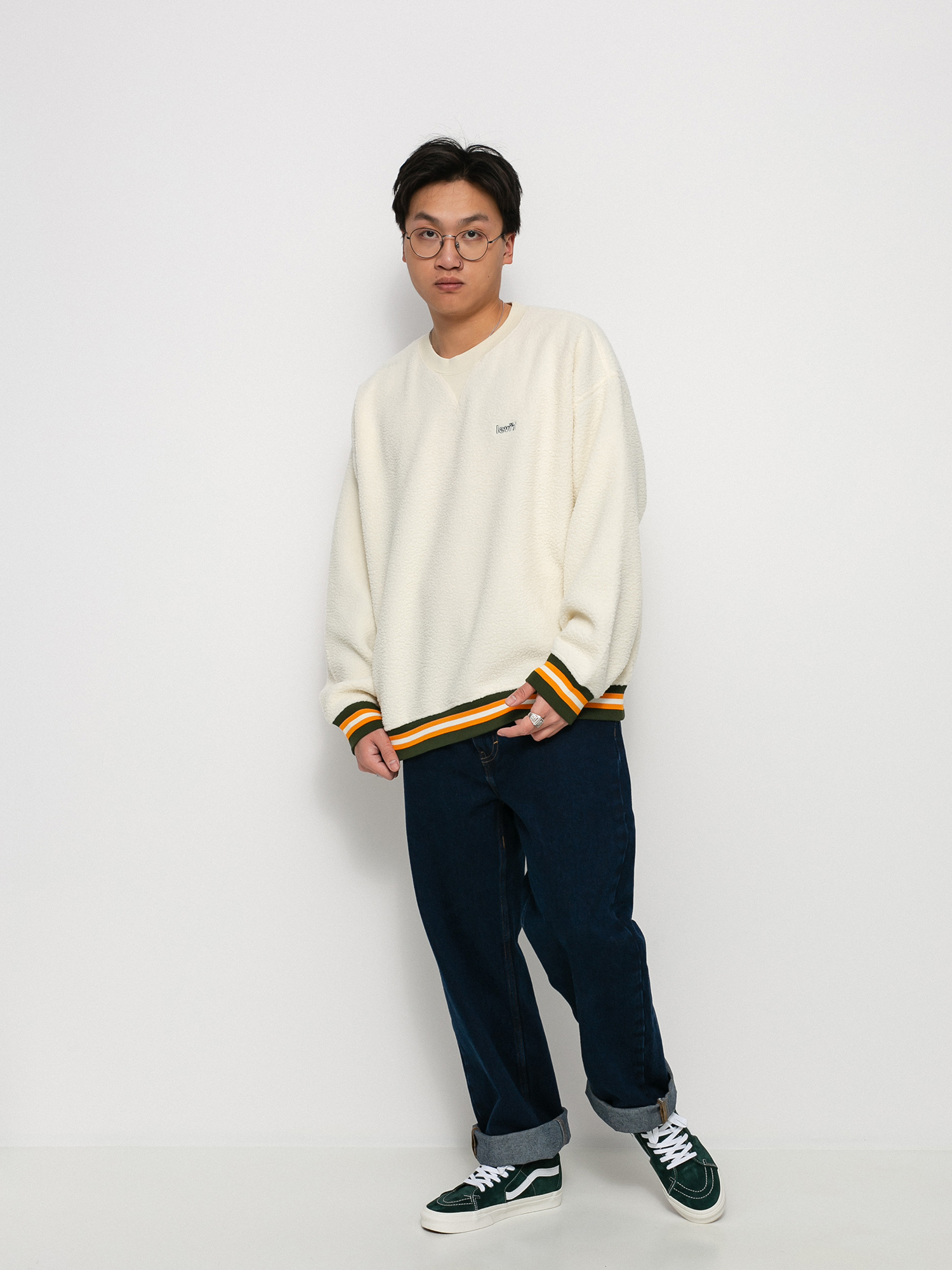 levi's sweatshirt beige