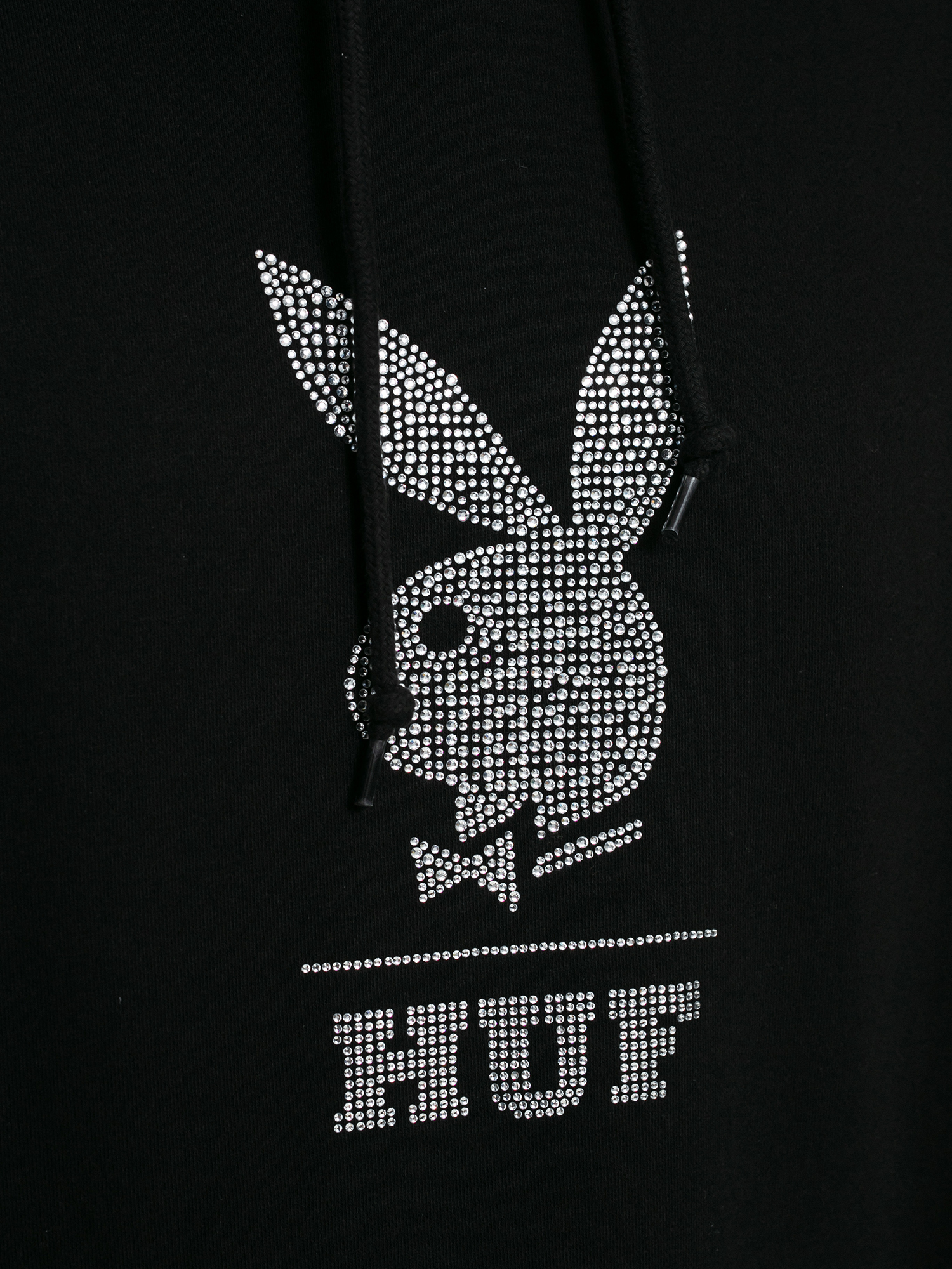 HUF X Playboy Rhinestone HD Hoody (black)