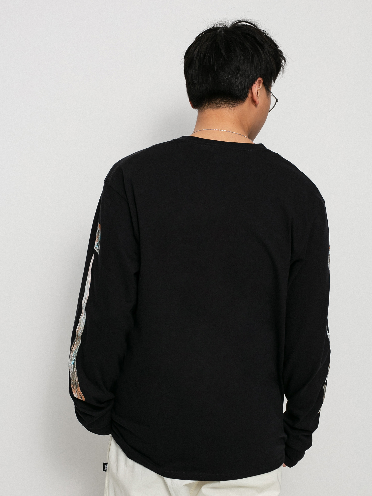 HUF X Pleasures Spore Longsleeve (black)