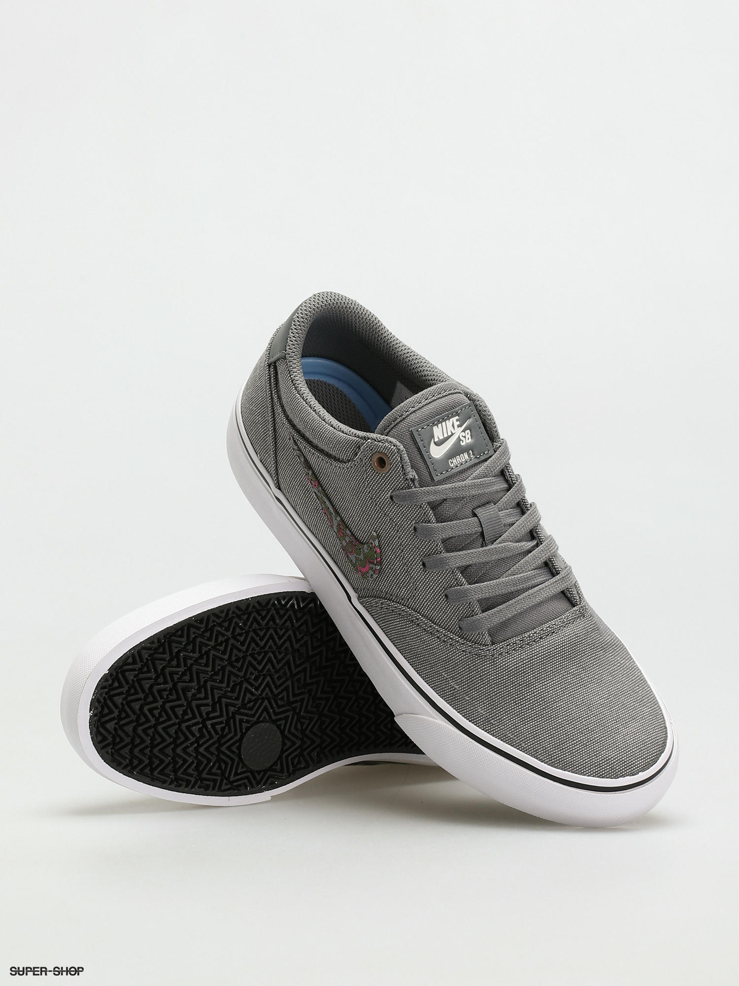 nike sb chron grey