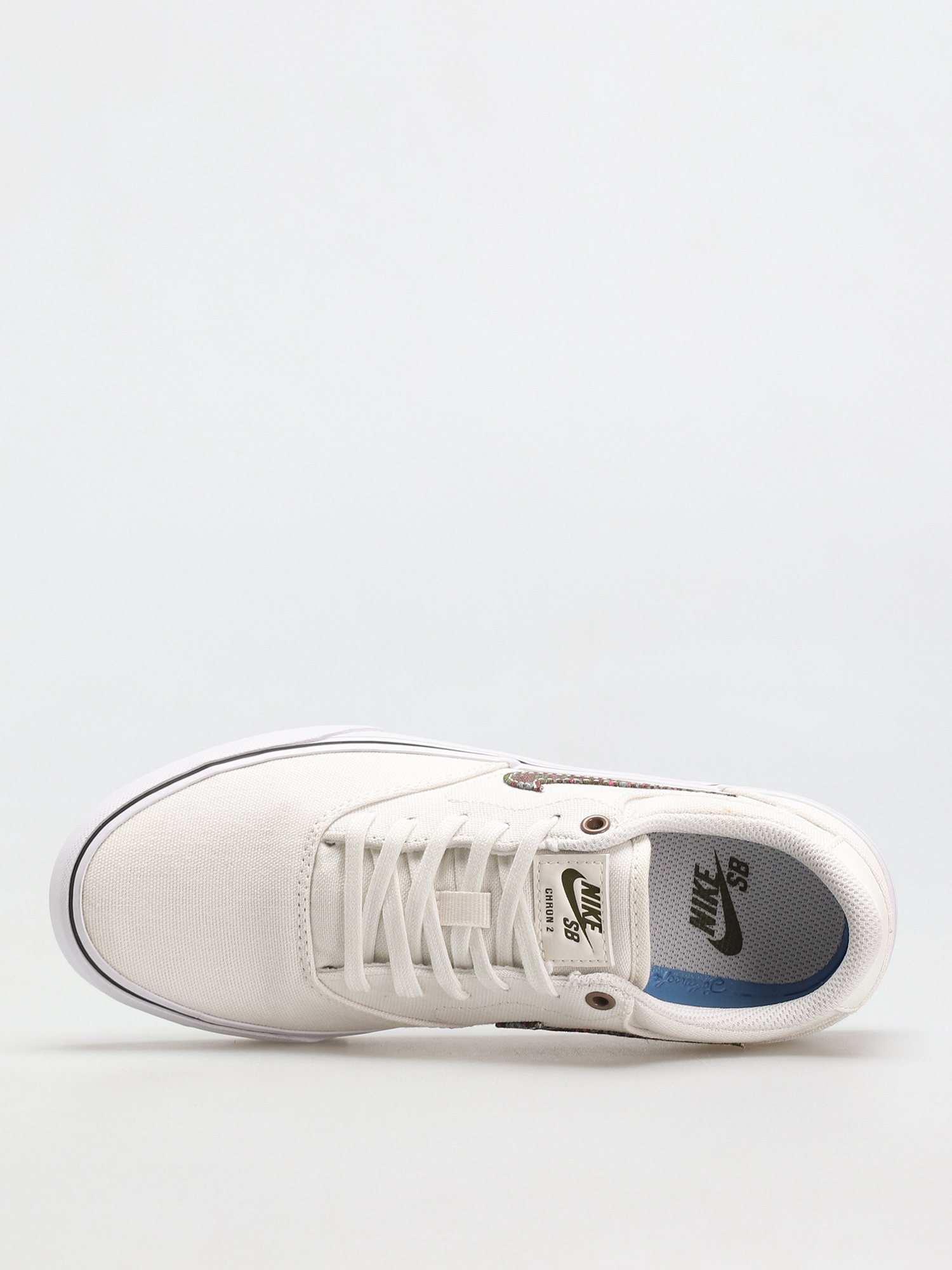 Nike SB Chron 2 Canvas Premium Shoes (sail/rough green sangria cool grey)