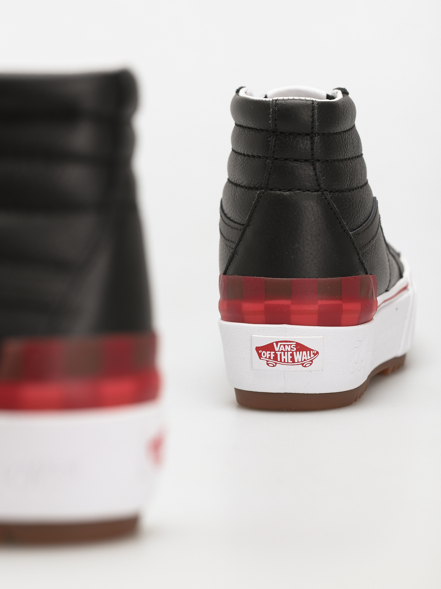 Vans Sk8 Hi Stacked Shoes (waffle lovers/black/true white)