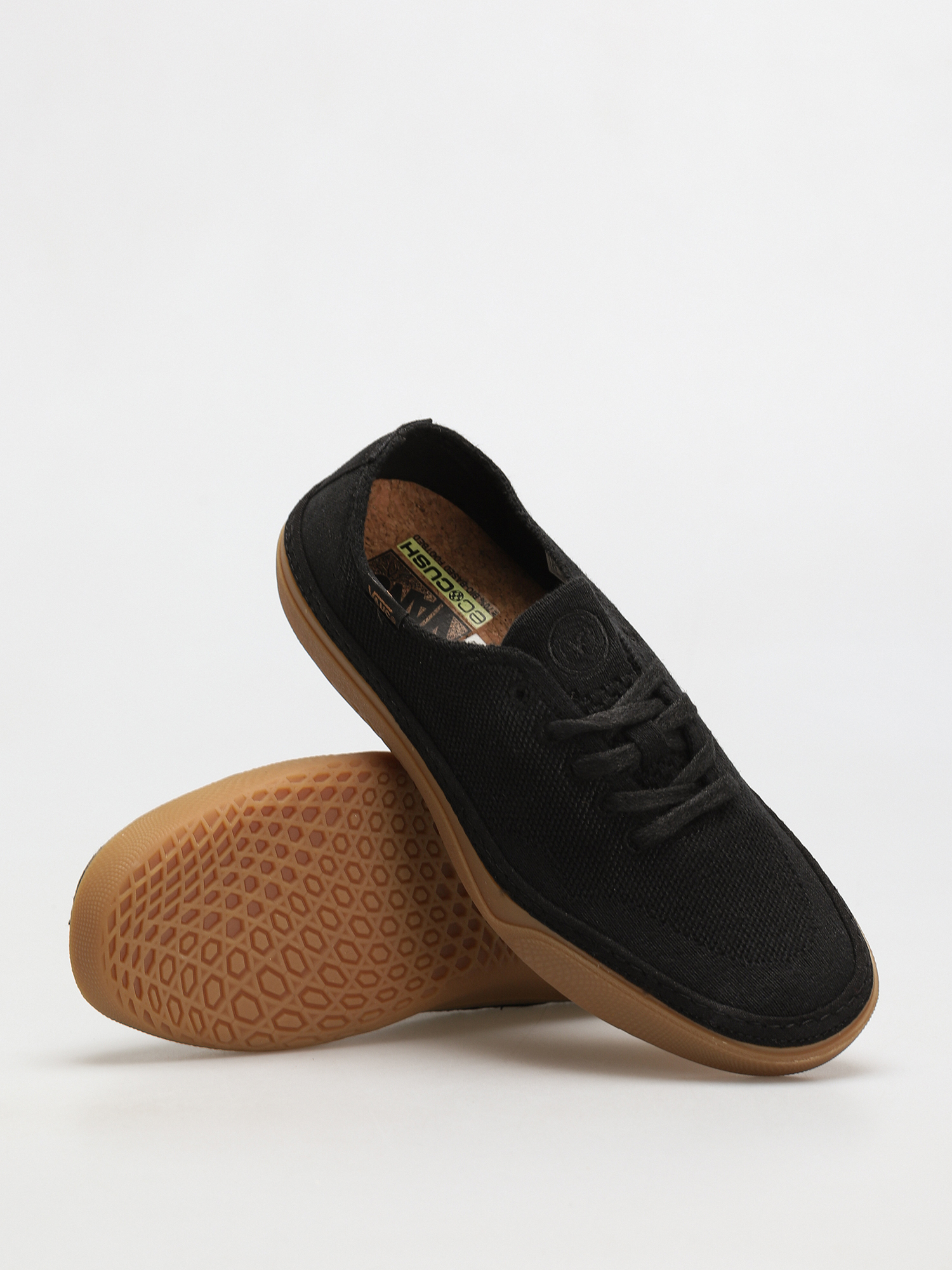 Vans Circle Vee Shoes (black/gum)