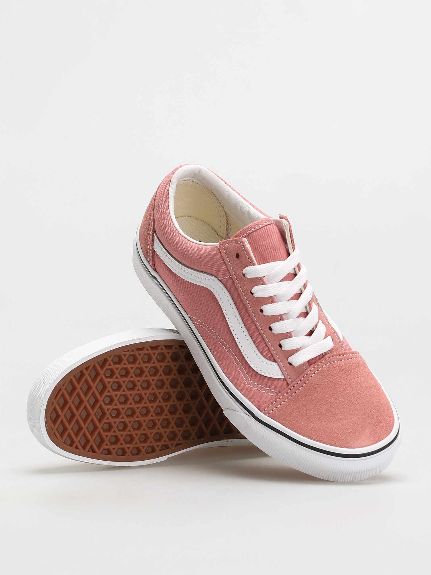 Vans Old Skool Shoes (rosette/true white)