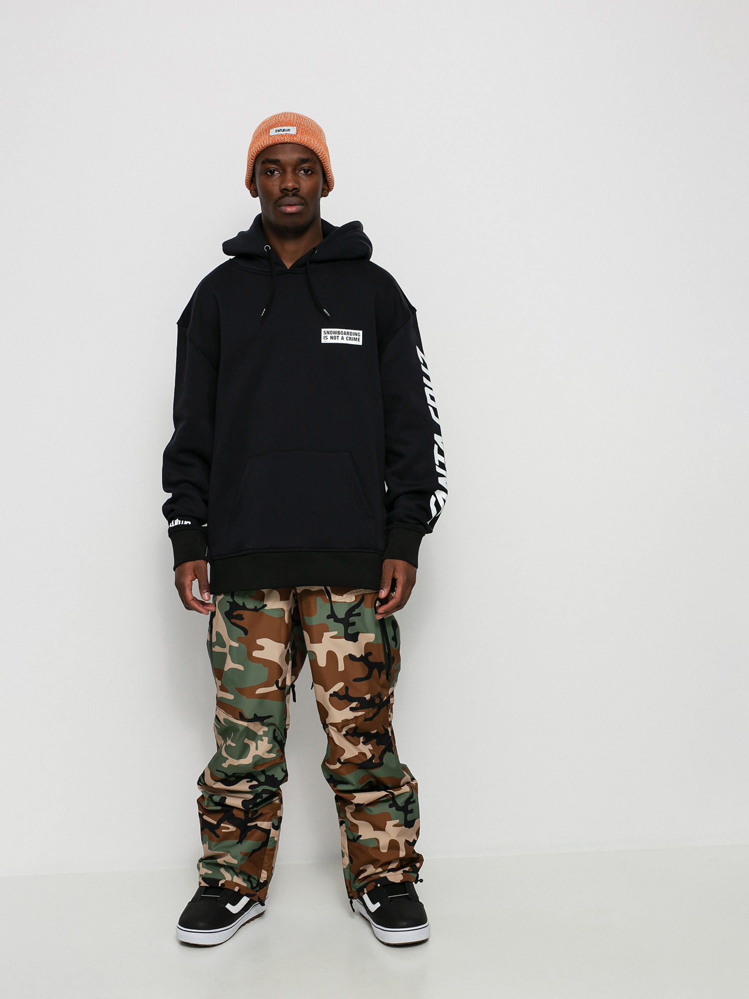 ThirtyTwo Santa Cruz Repel HD Hoodie (black/white)