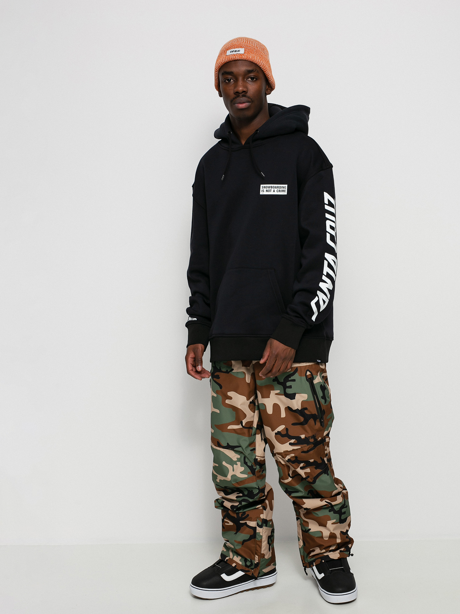 ThirtyTwo Santa Cruz Repel HD Hoodie (black/white)