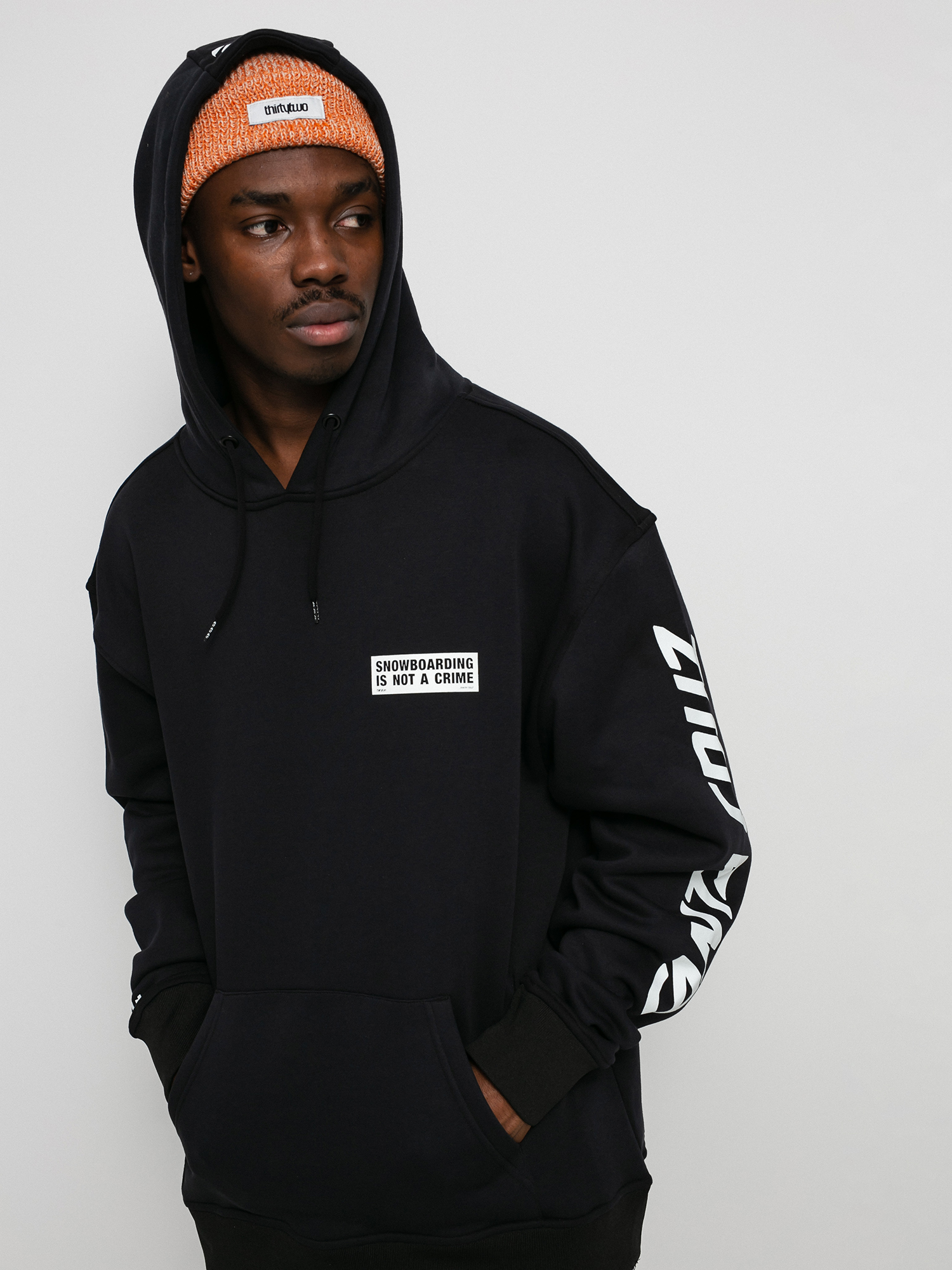 ThirtyTwo Santa Cruz Repel HD Hoodie (black/white)