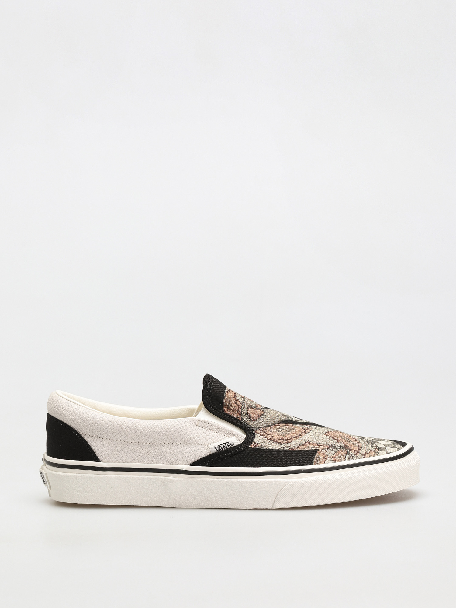 Vans Classic Slip On Shoes (desert/snake/black)