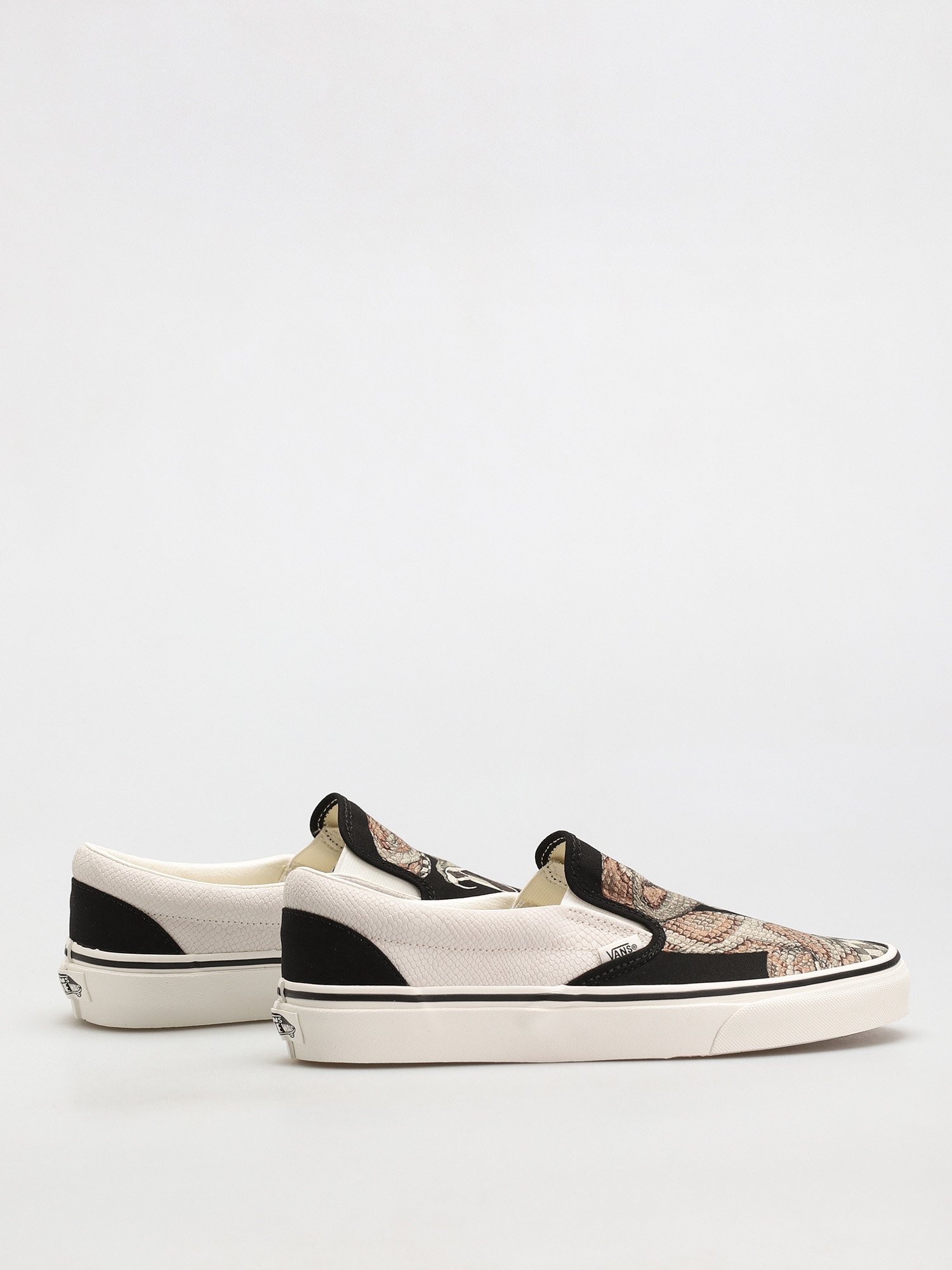 Vans Classic Slip On Shoes (desert/snake/black)