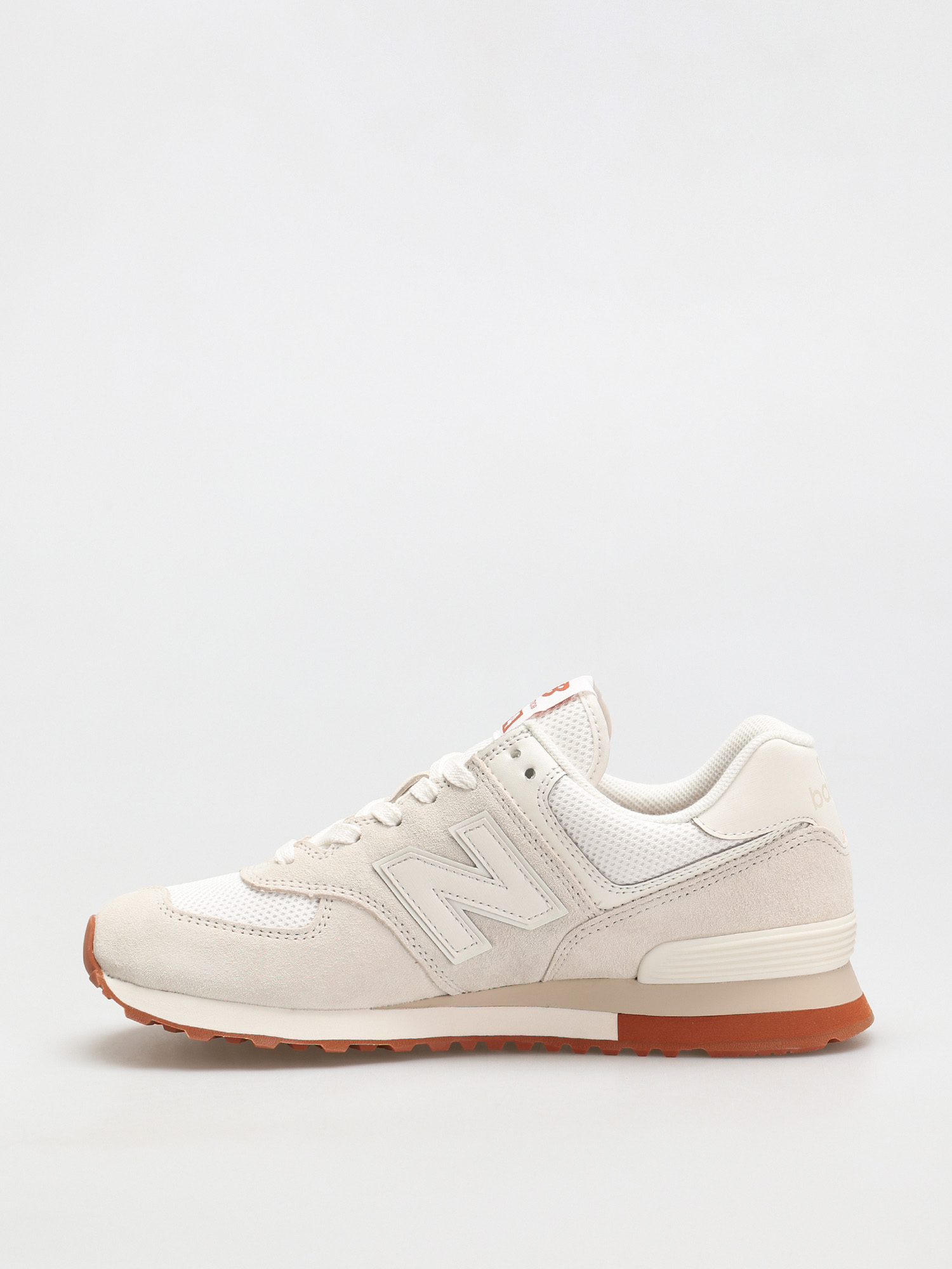 new balance 574 cream and white