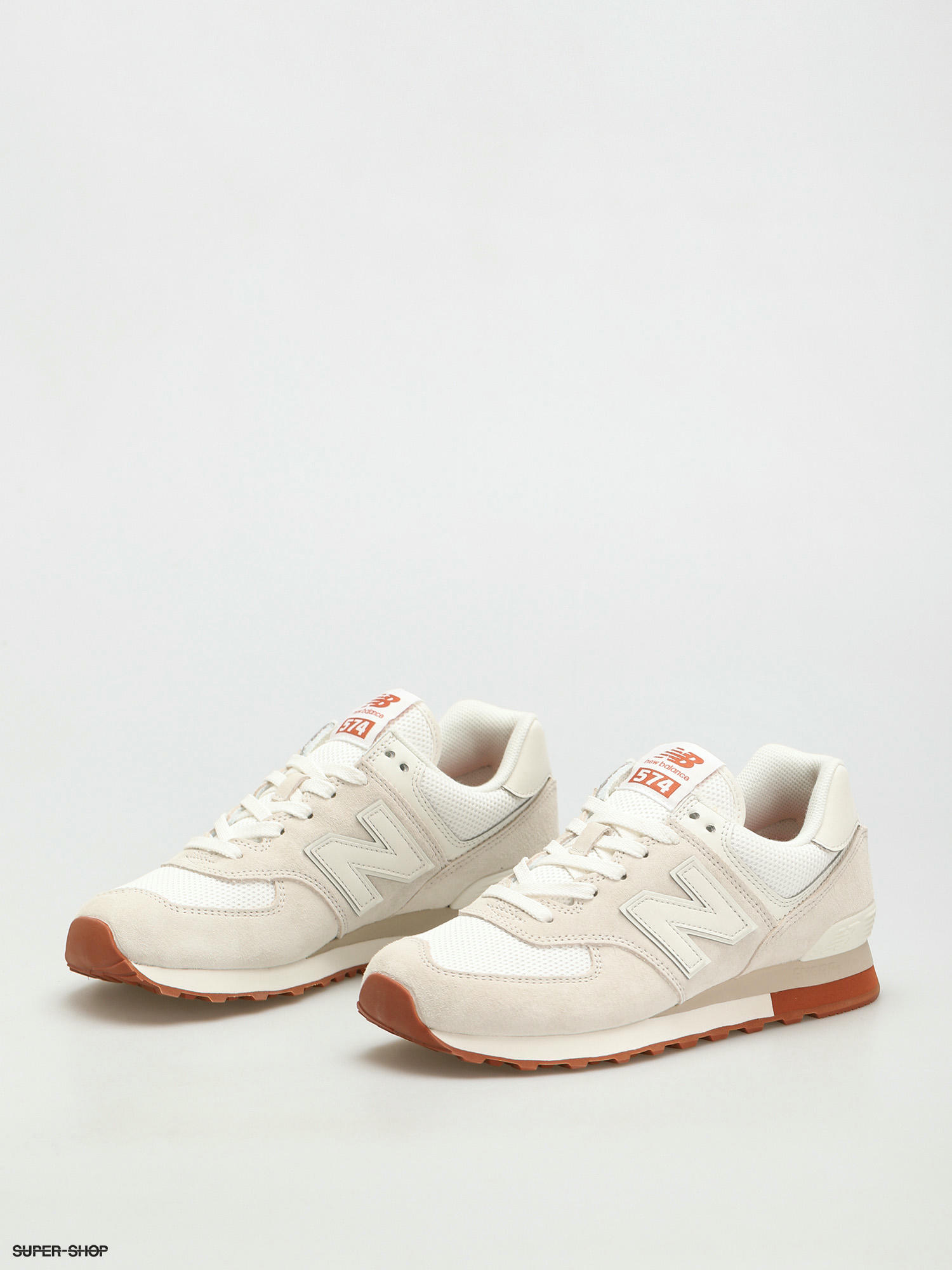 new balance 574 cream on garmentory