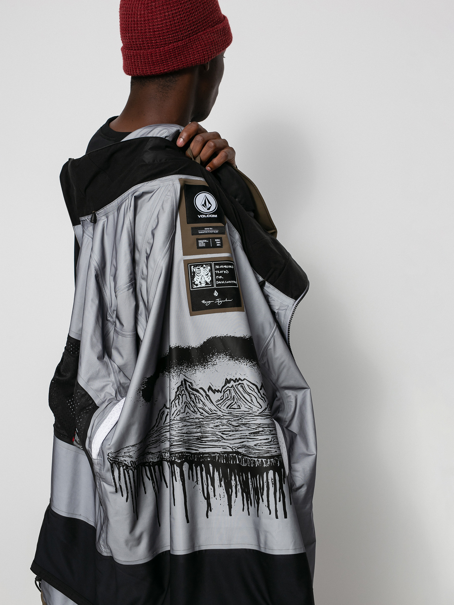 Volcom Guch Stretch Gore Snowboard jacket (dark teak)