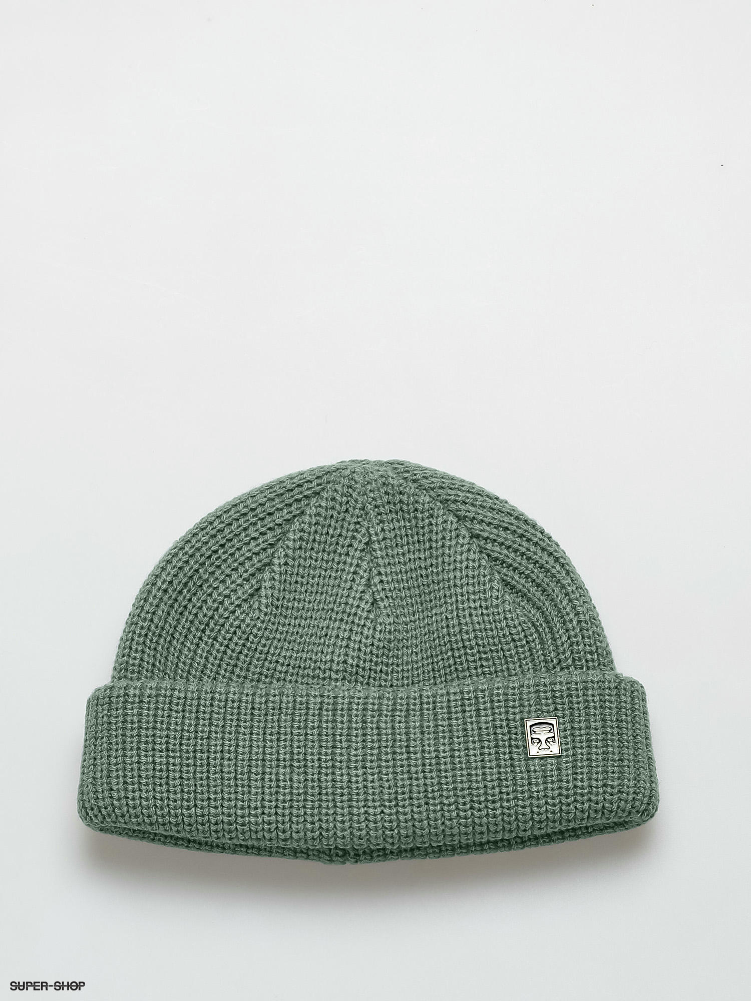 obey green beanie