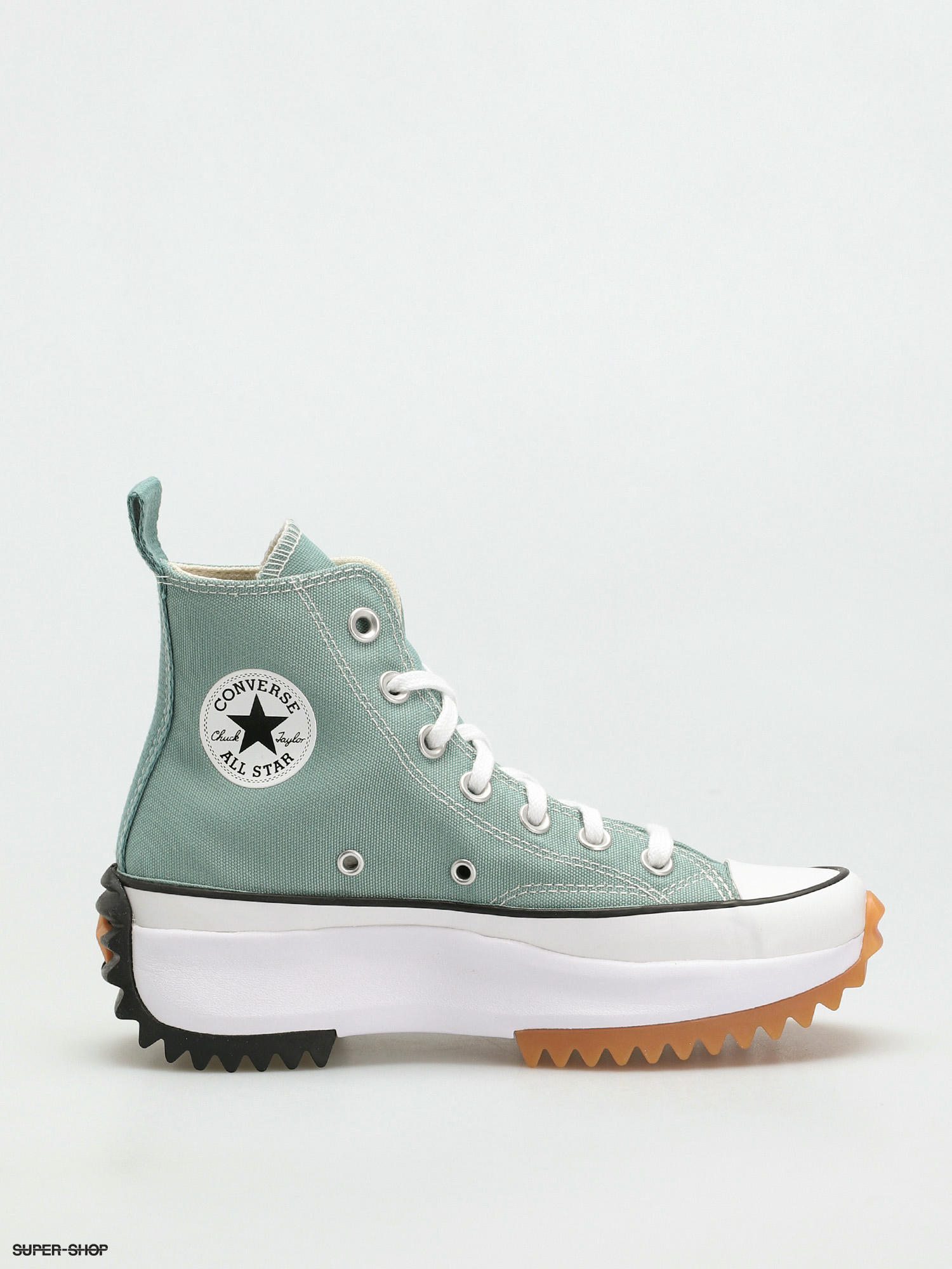 Converse Run Star Hike Hi Shoes (jade unity/black/white)