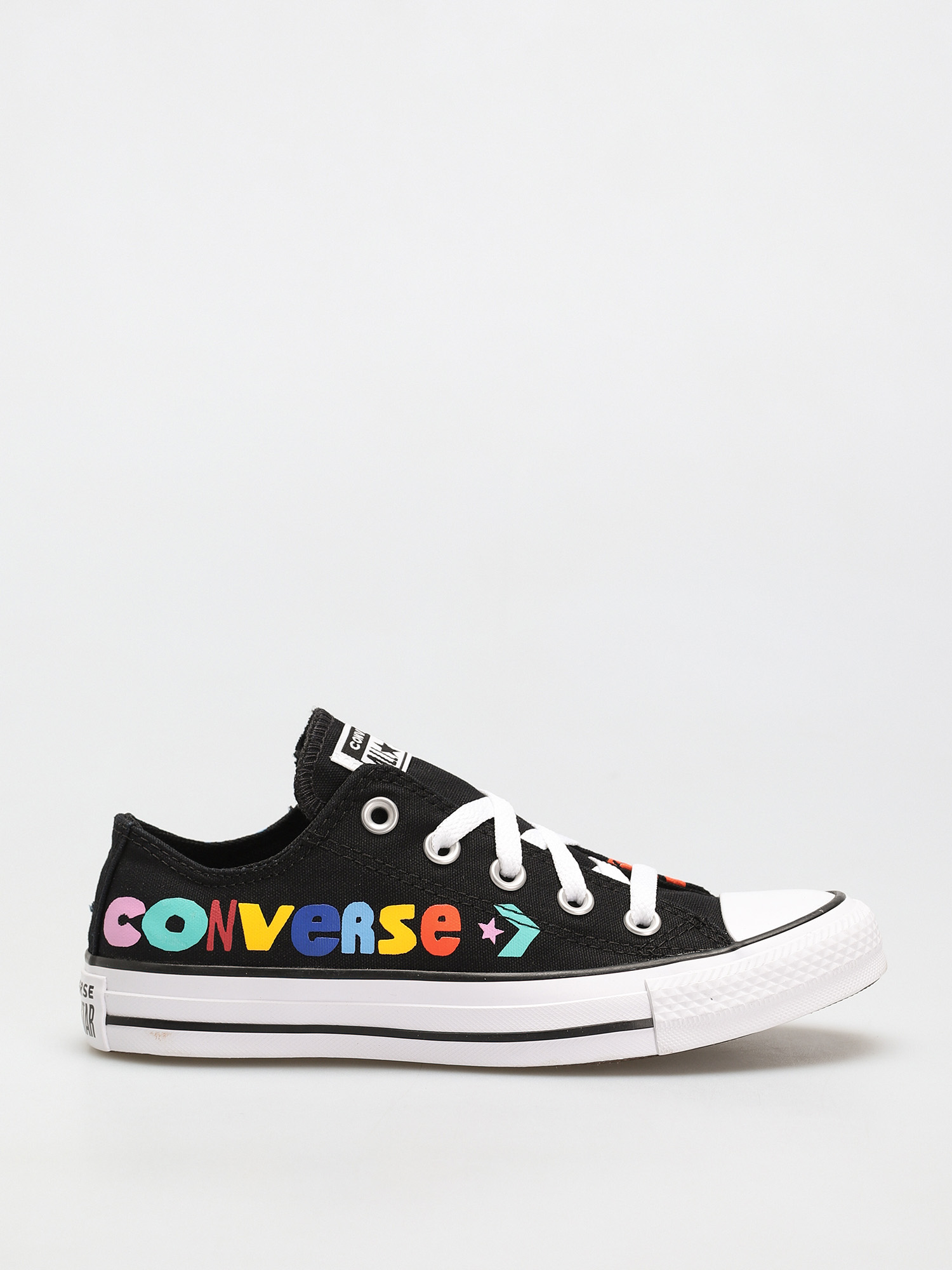 Converse Chuck Taylor All Star Ox Chucks (black/amarillo/bold mandarin)