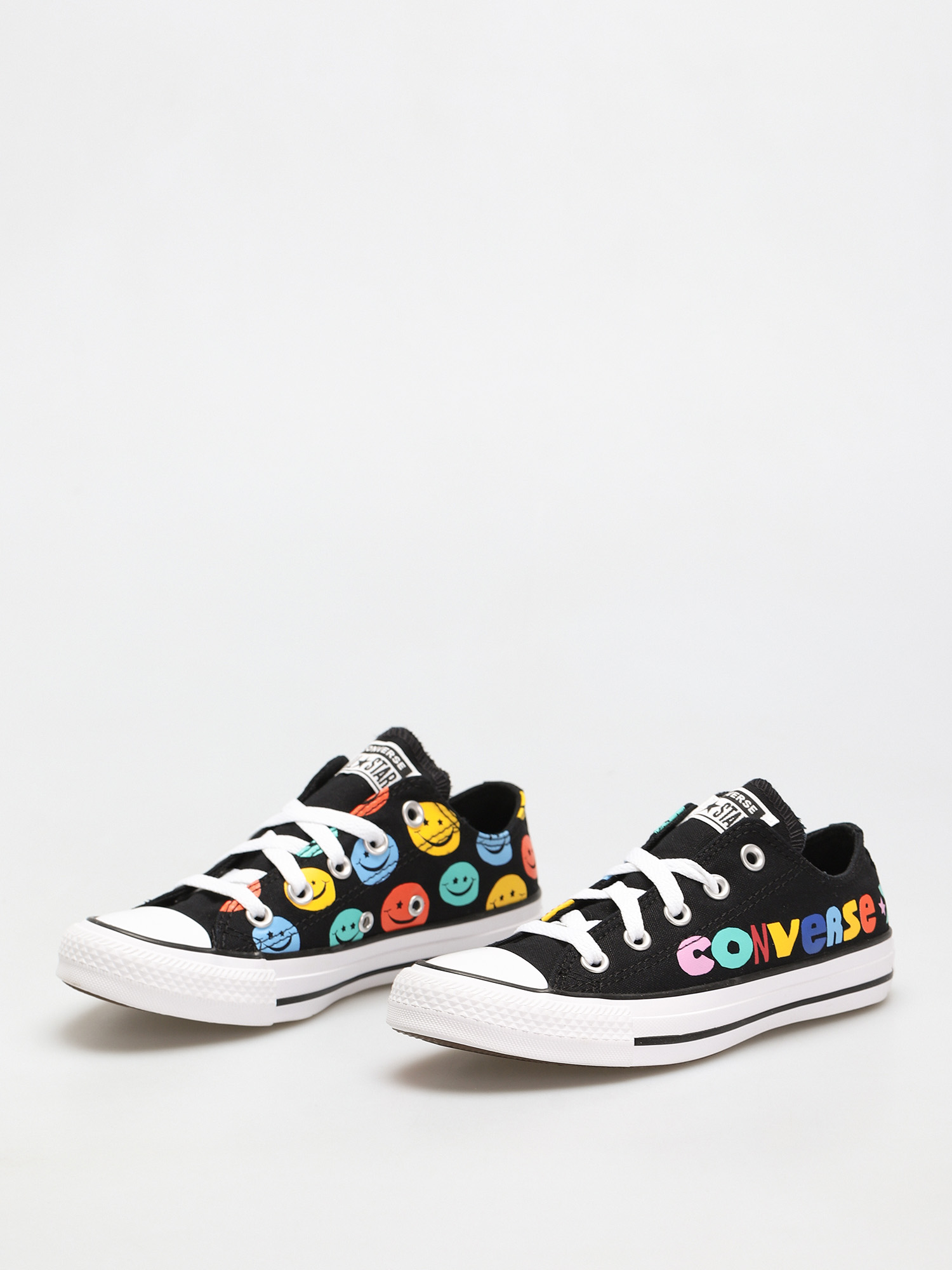 Converse Chuck Taylor All Star Ox Chucks (black/amarillo/bold mandarin)