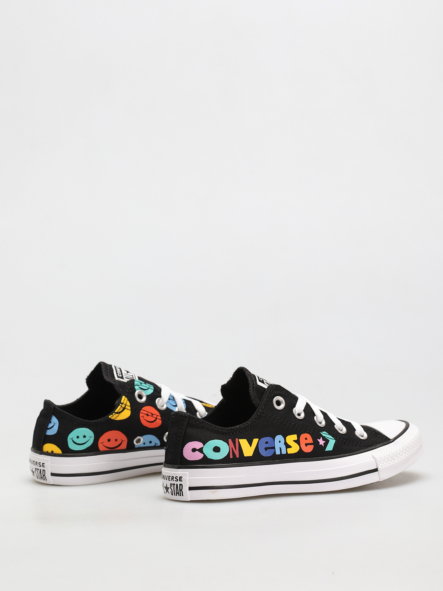 Converse Chuck Taylor All Star Ox Chucks (black/amarillo/bold mandarin)