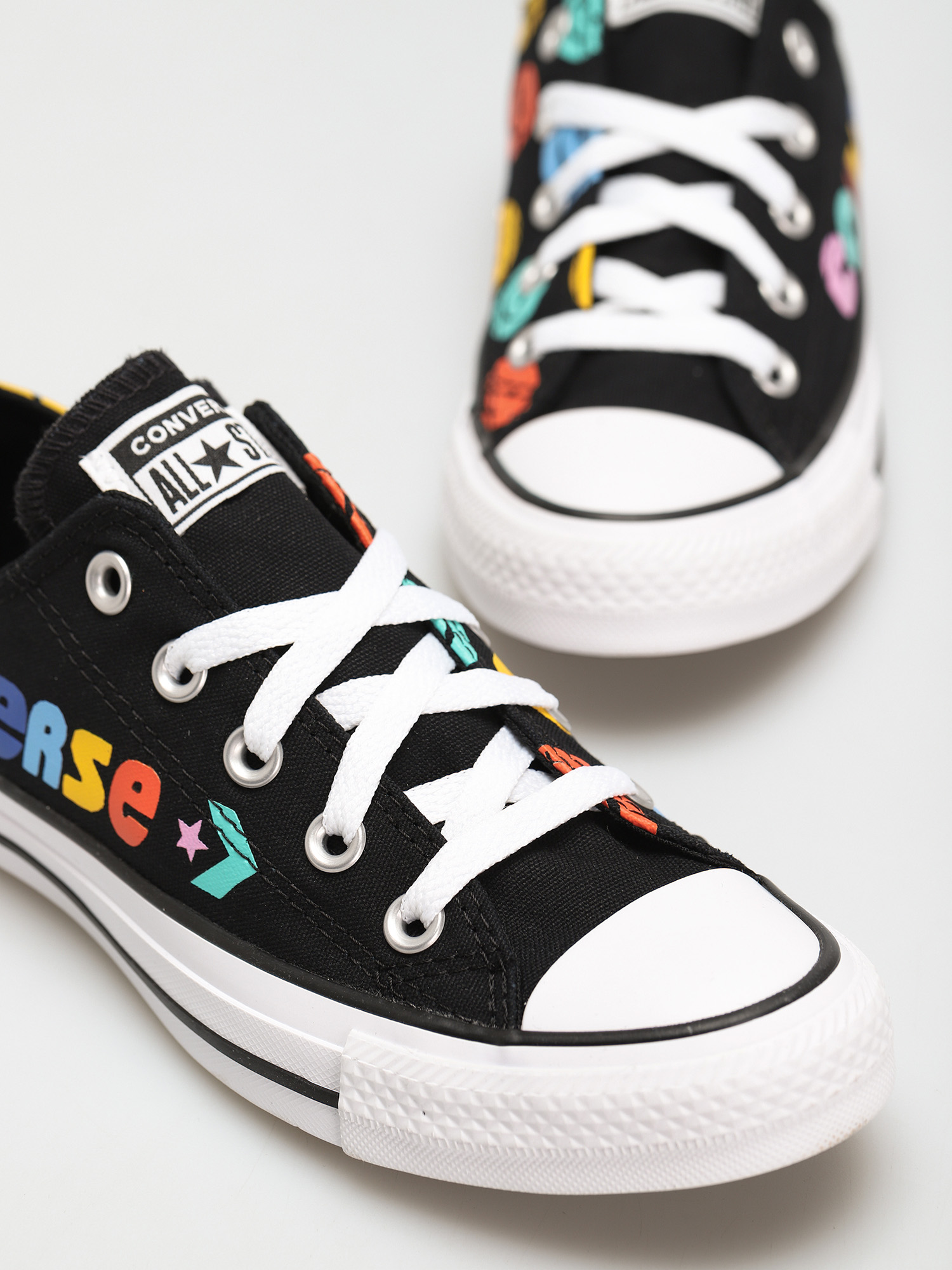 Converse Chuck Taylor All Star Ox Chucks (black/amarillo/bold mandarin)