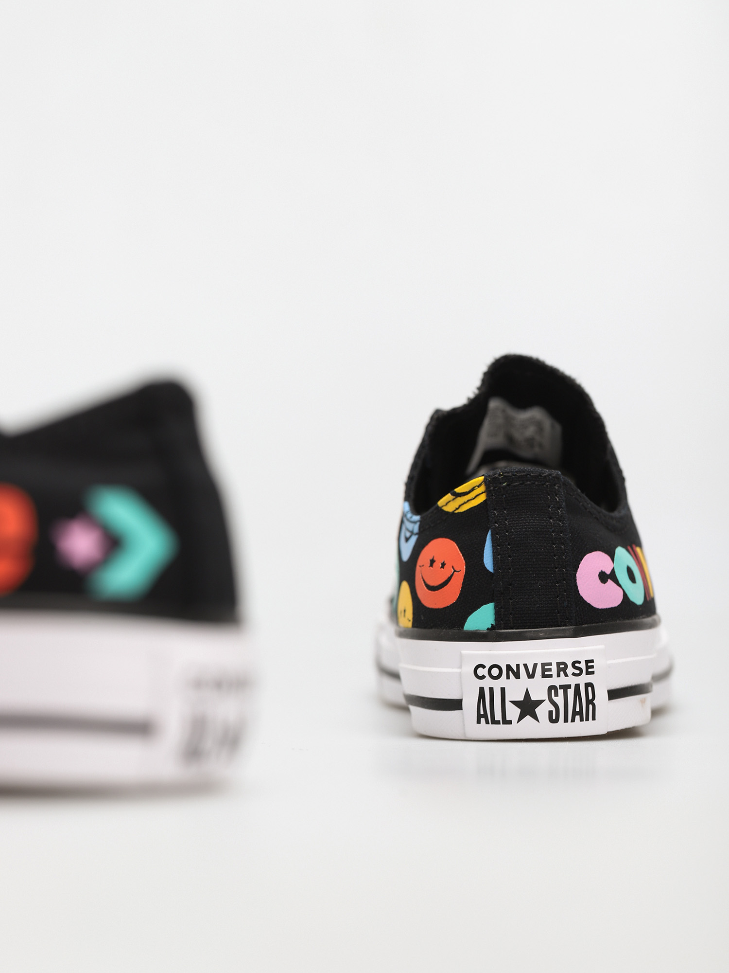 Converse Chuck Taylor All Star Ox Chucks (black/amarillo/bold mandarin)