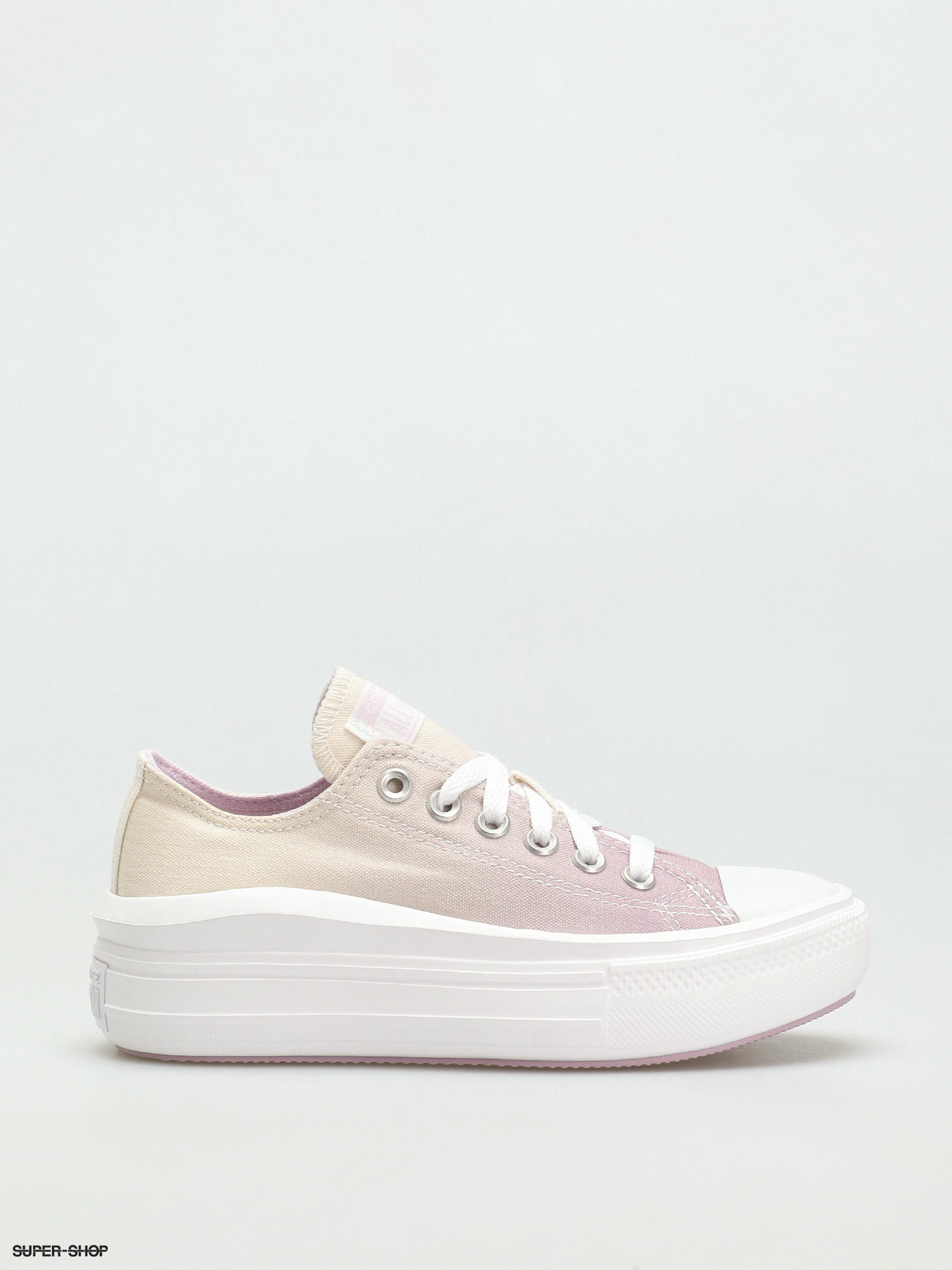 converse chuck taylor all star move ox - white