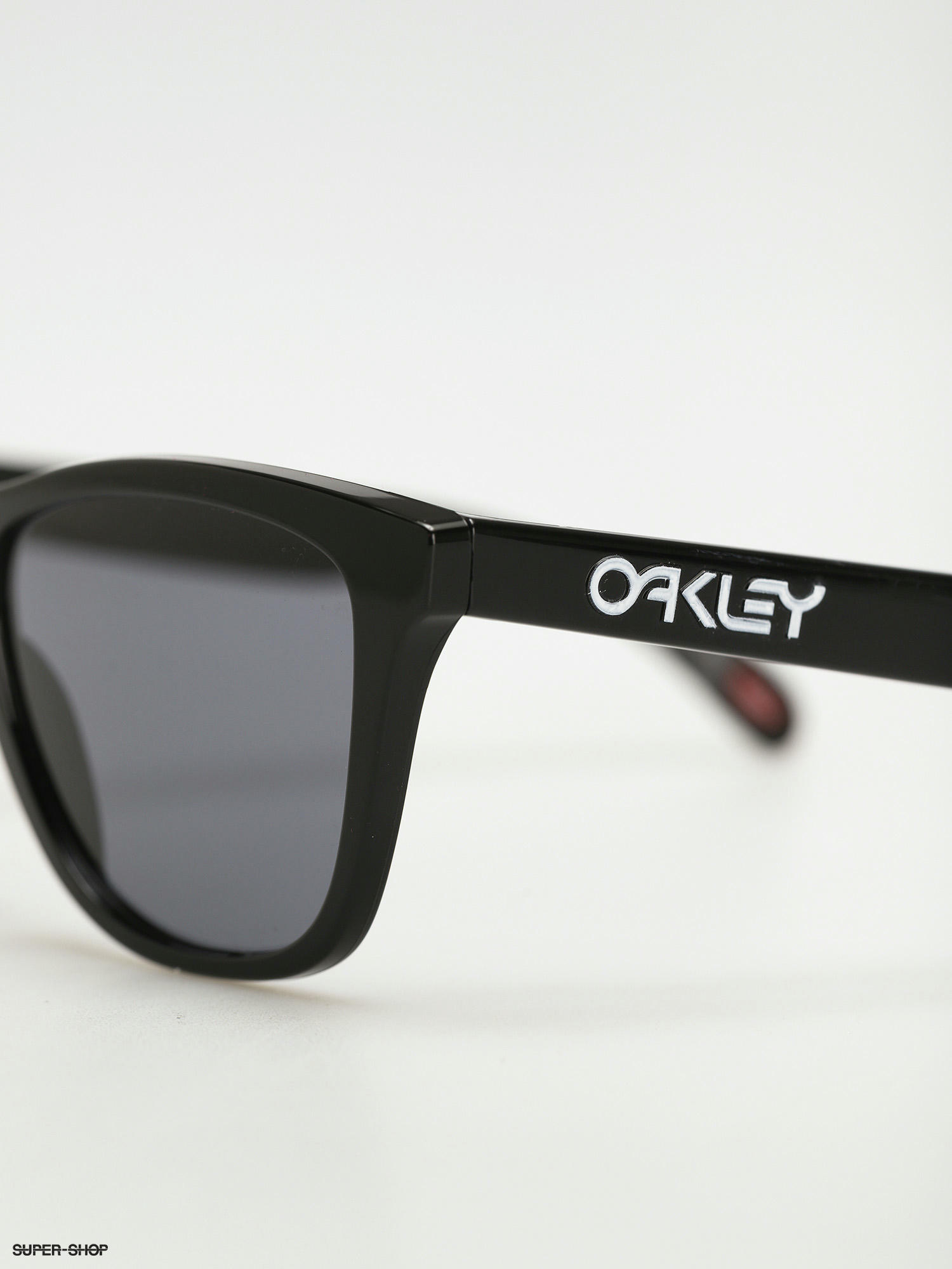 Oakley Frogskins Sunglasses (polished black/grey)