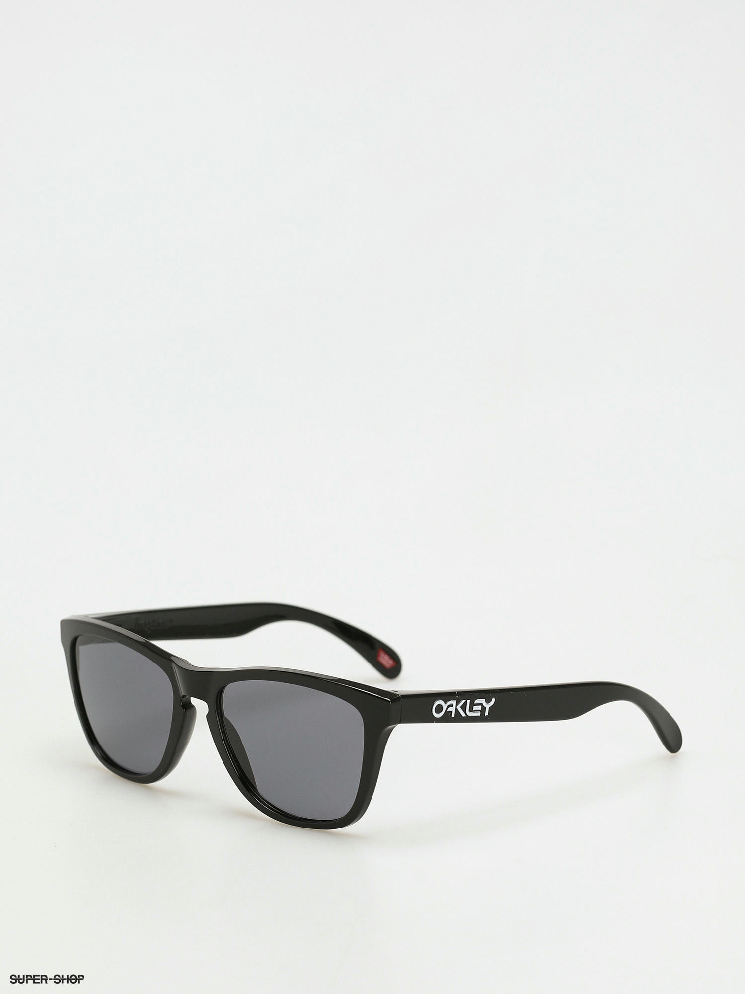 Oakley Frogskins Sunglasses (polished black/grey)