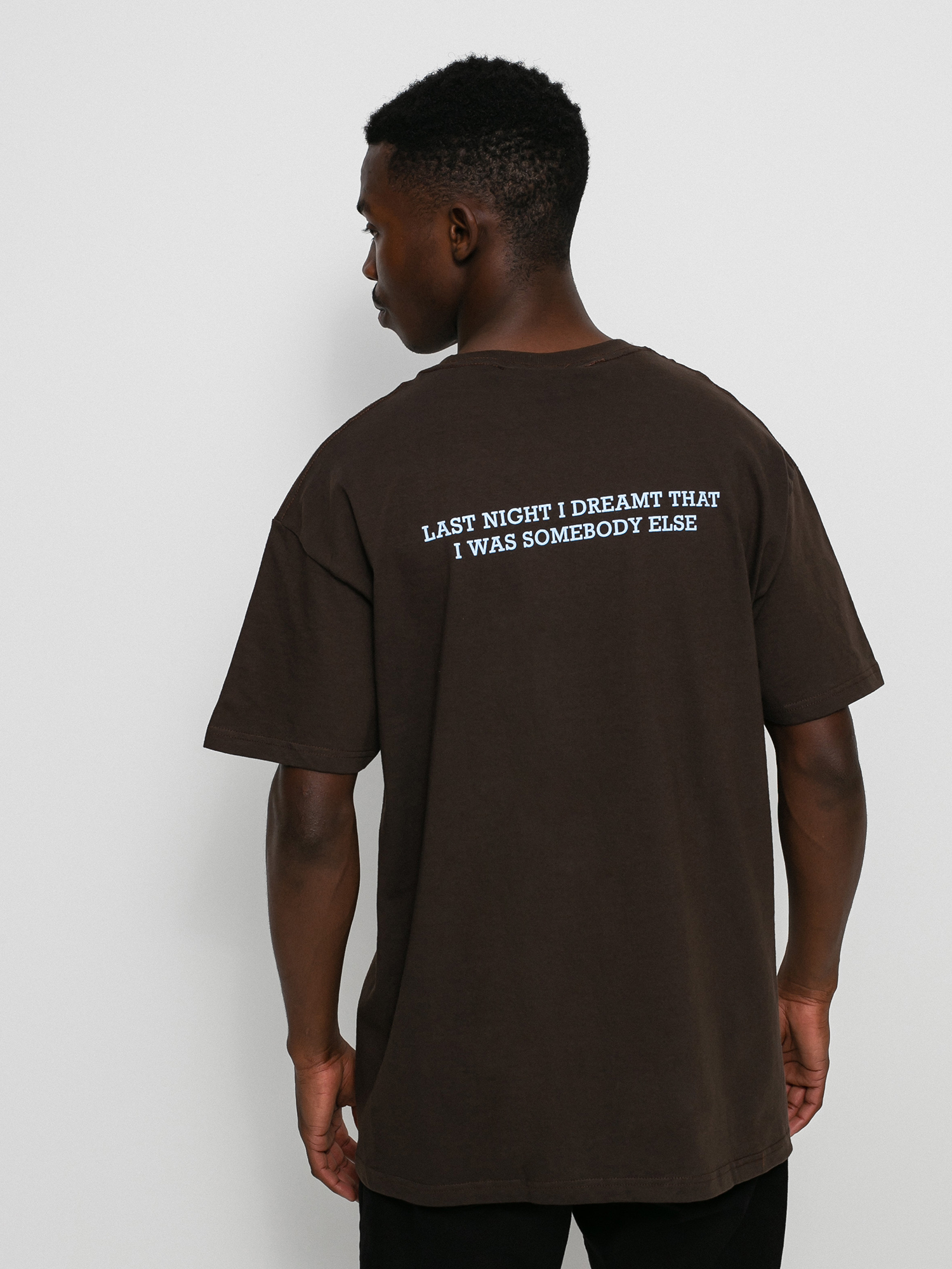 HUF X Pleasures Breaking Bread T-shirt (chocolate)