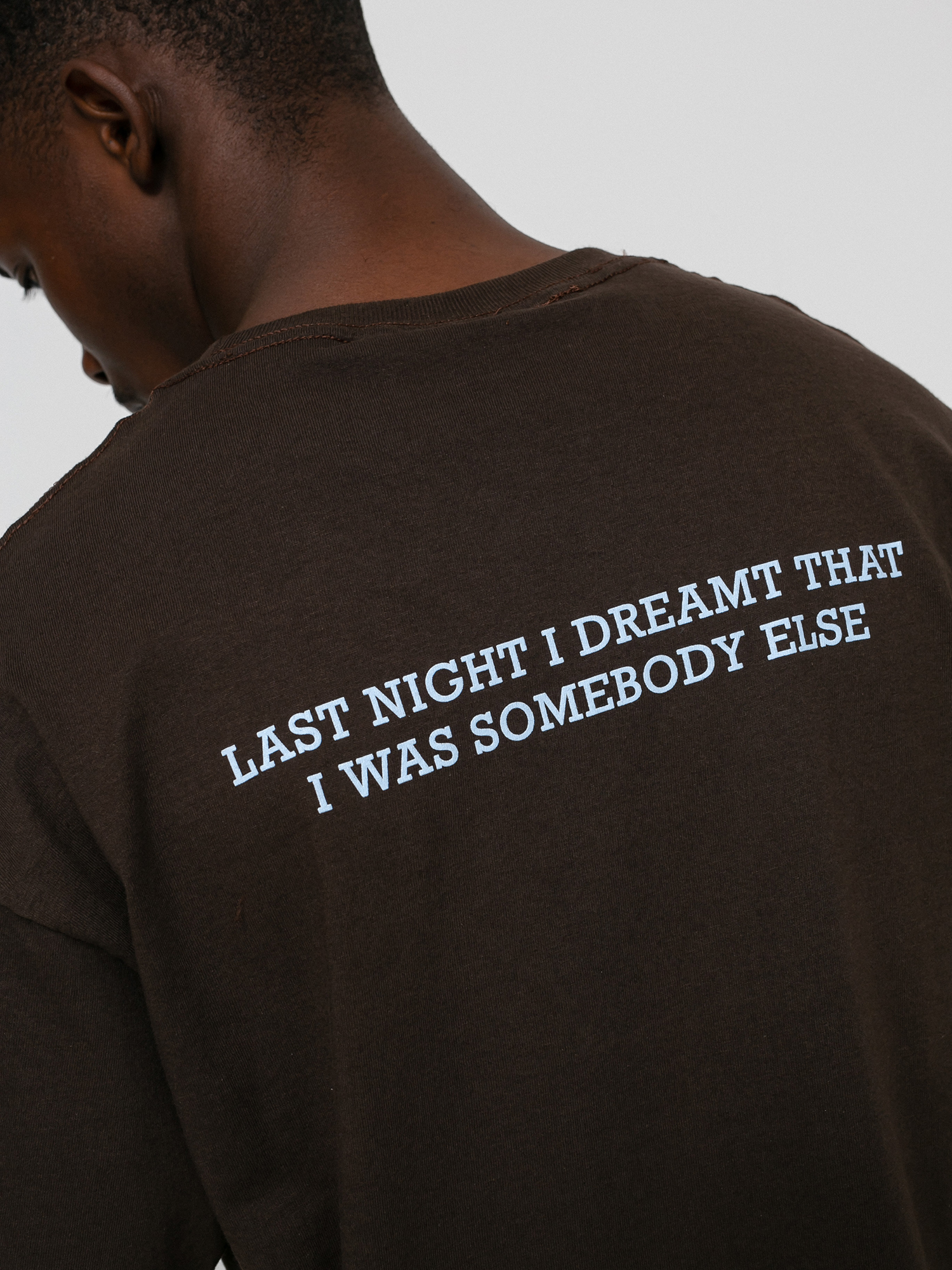 HUF X Pleasures Breaking Bread T-shirt (chocolate)