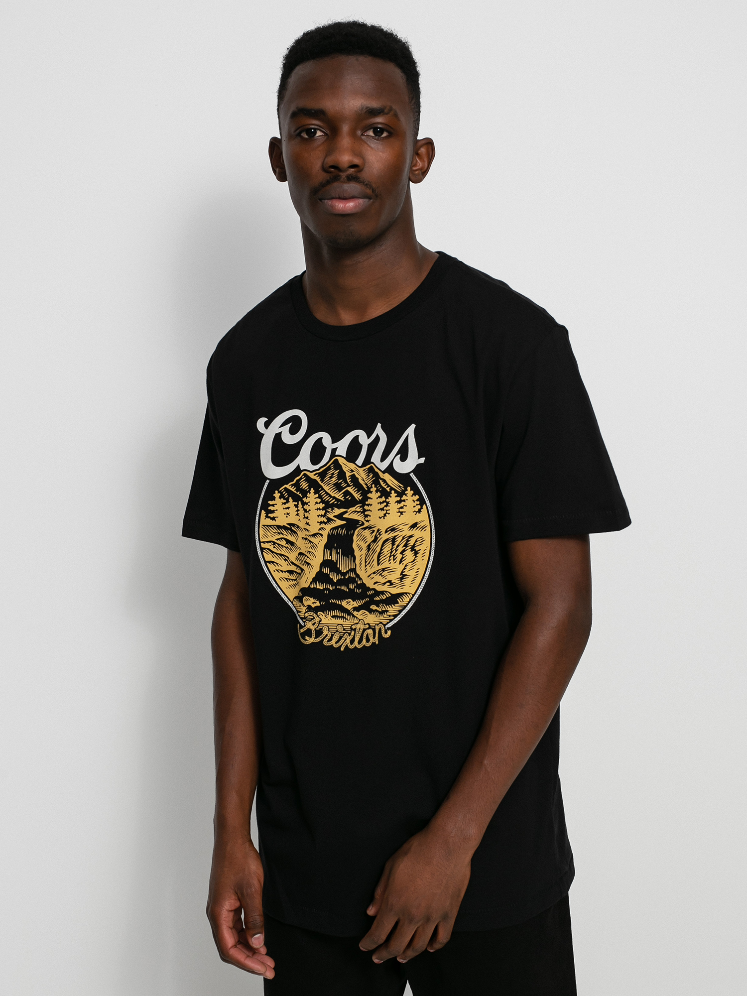 Brixton Coors Rocky Tlrt T-shirt (black)