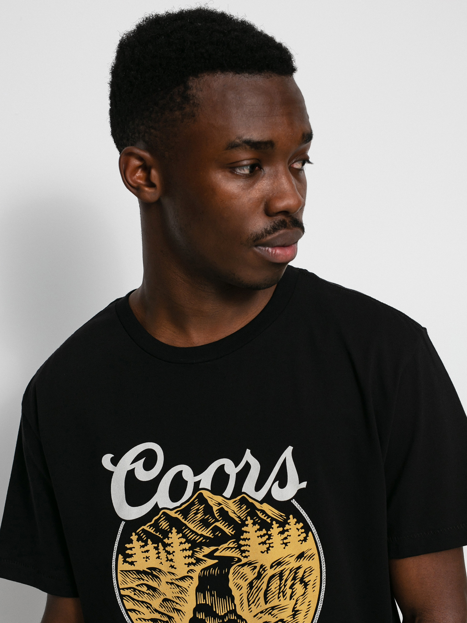 Brixton Coors Rocky Tlrt T-shirt (black)