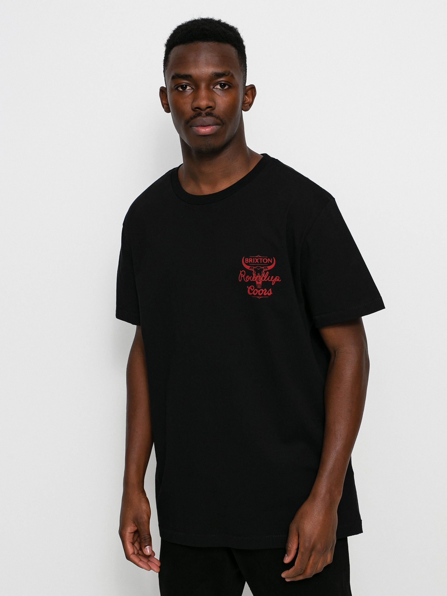 Brixton Coors Roundup Tlrt T-shirt (black)