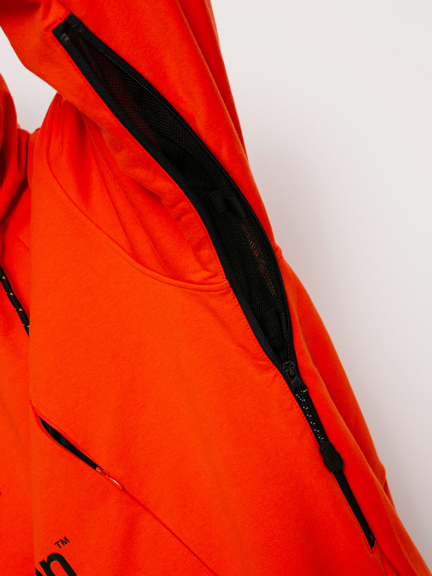 Mens Bataleon z kapturem Snowproof Delta HD Active sweatshirt (coral red)