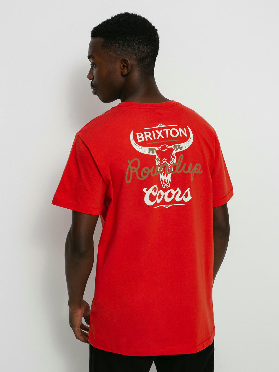 Brixton Coors Roundup Tlrt T-shirt (banquet red)