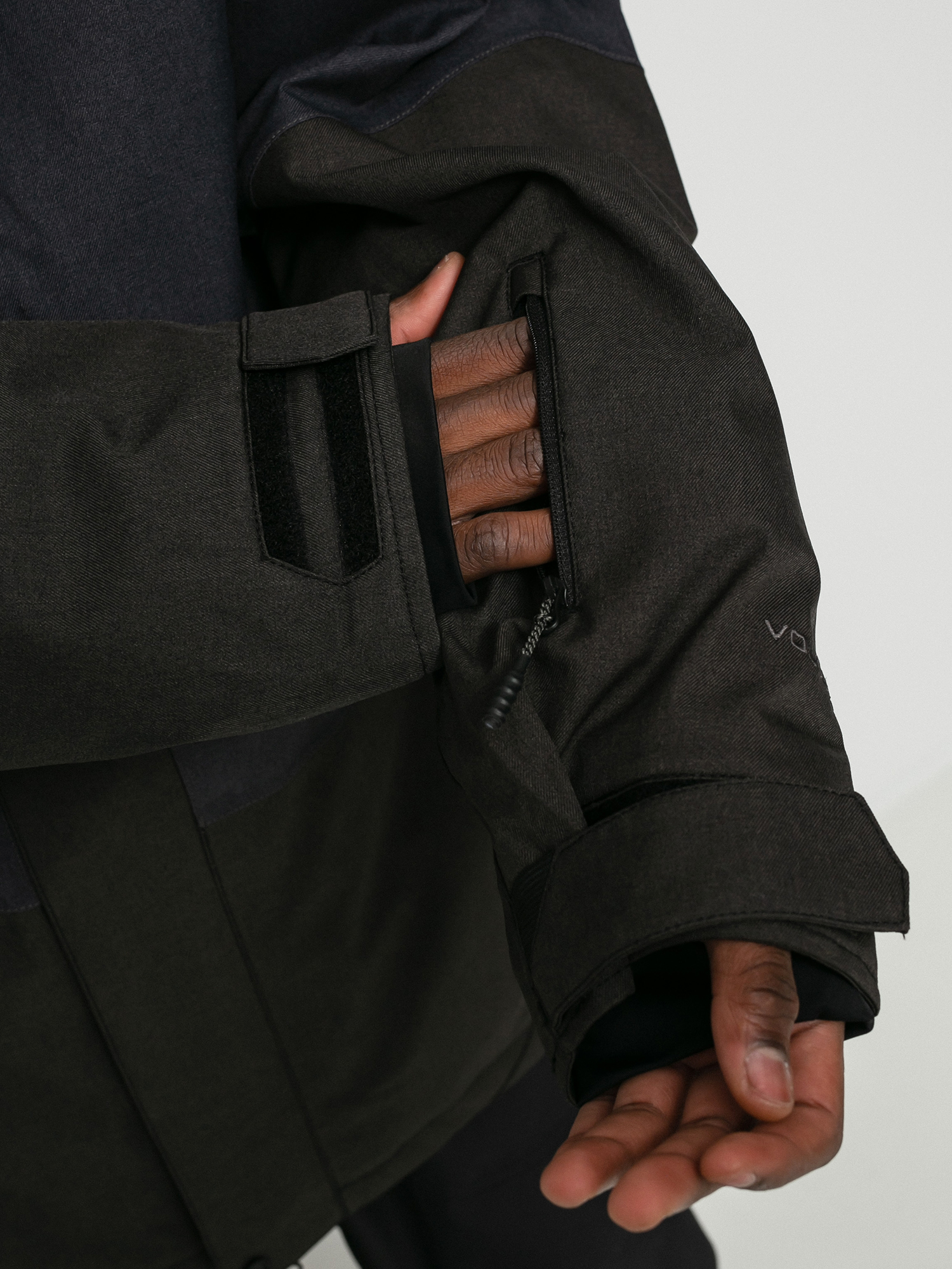 Mens Volcom Anders 2L Tds Inf Snowboard jacket (black)