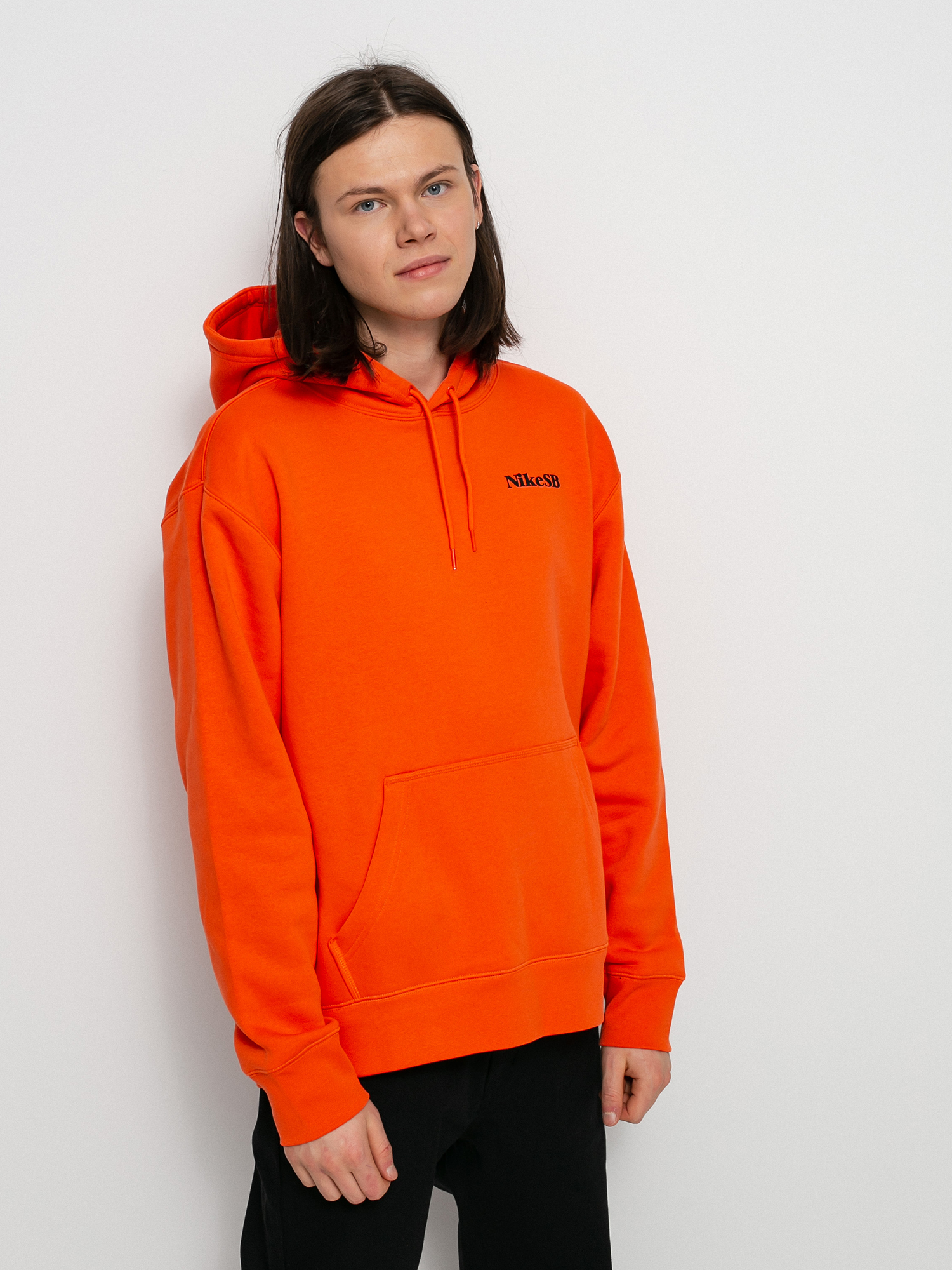 Nike SB One Off HD Hoodie (rush orange/black)