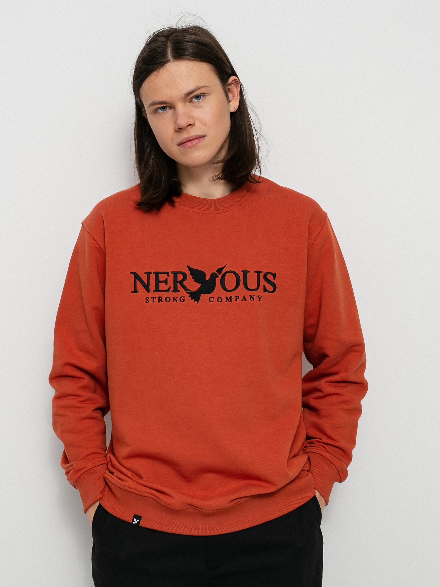 Nervous Classic Sweatshirt (brick)