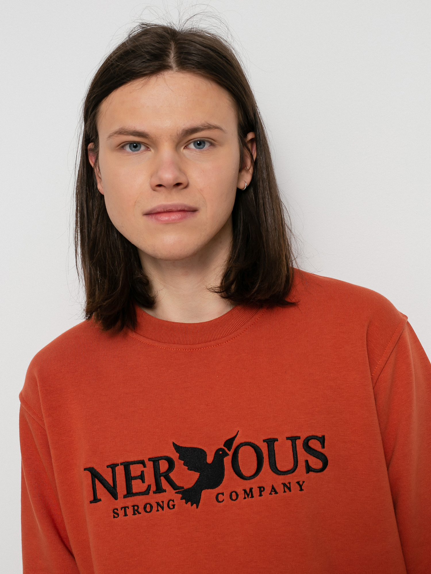 Nervous Classic Sweatshirt (brick)