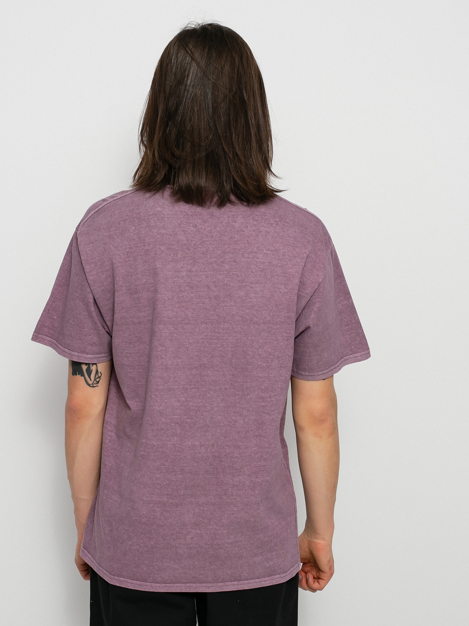 HUF X Pleasures Dyed T-shirt (purple)